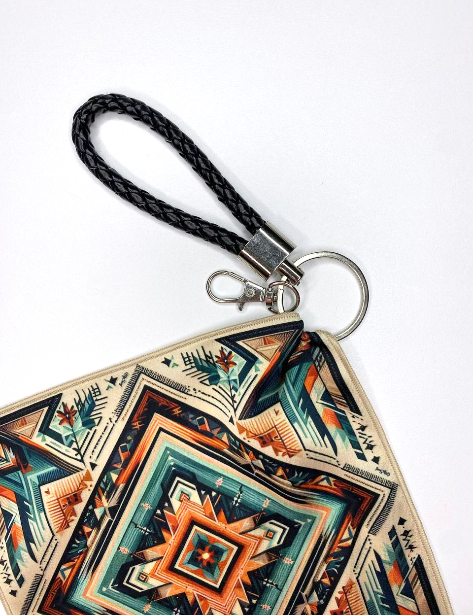 Картинка Дизайнерський брелок-хустка "Косівські візерунки" з патріотичної колекції "Україна"