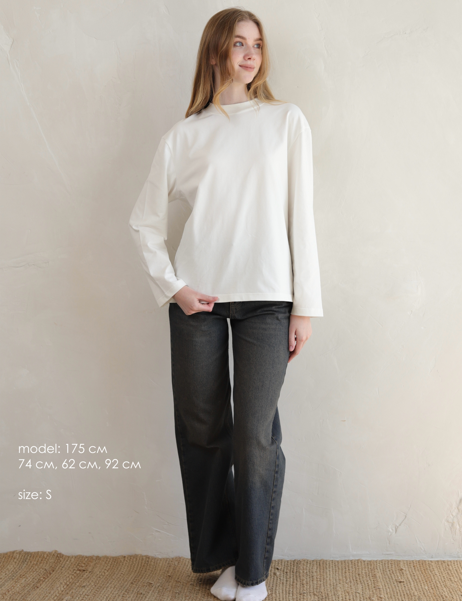 Картинка Лонгслів білий