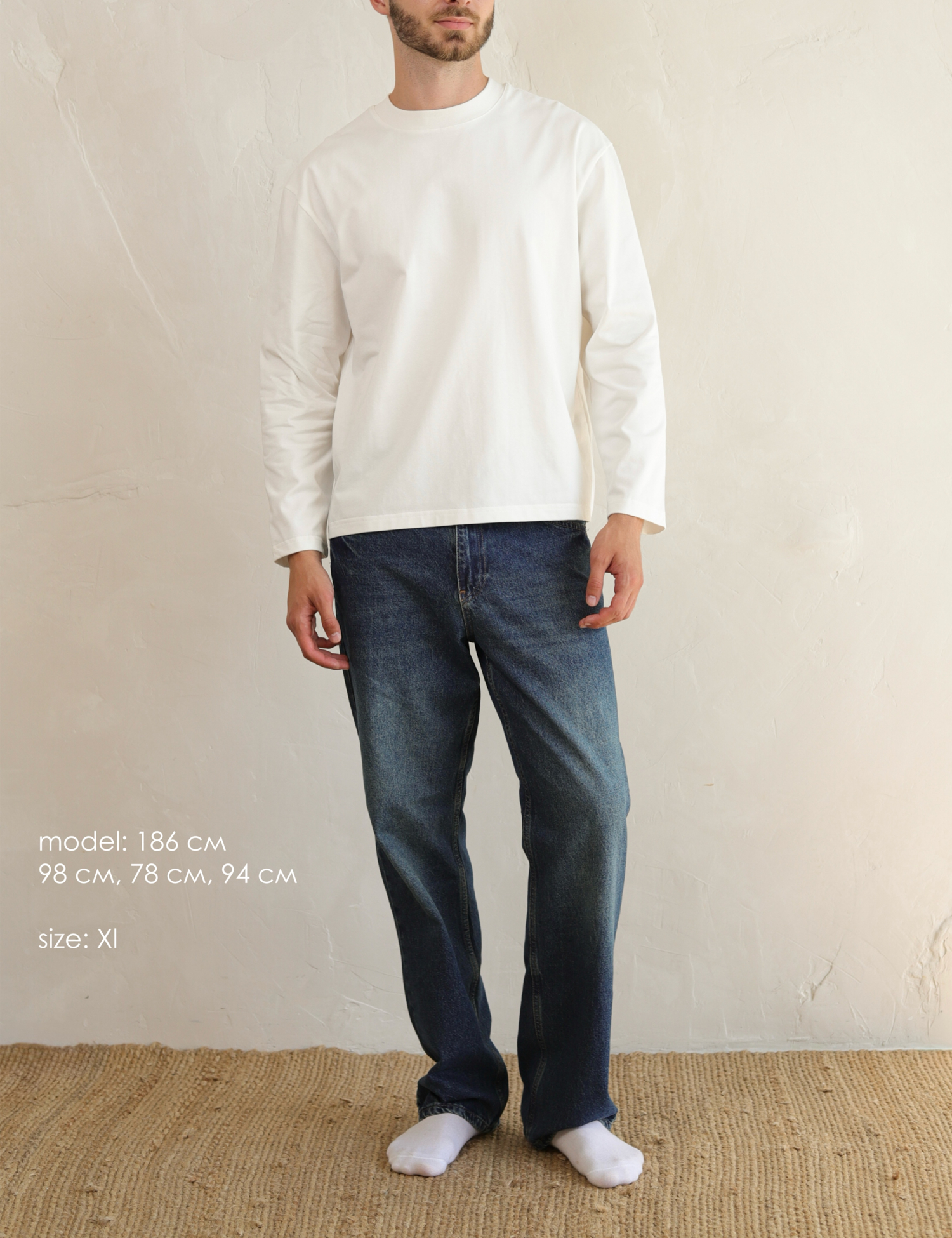 Картинка Лонгслів білий