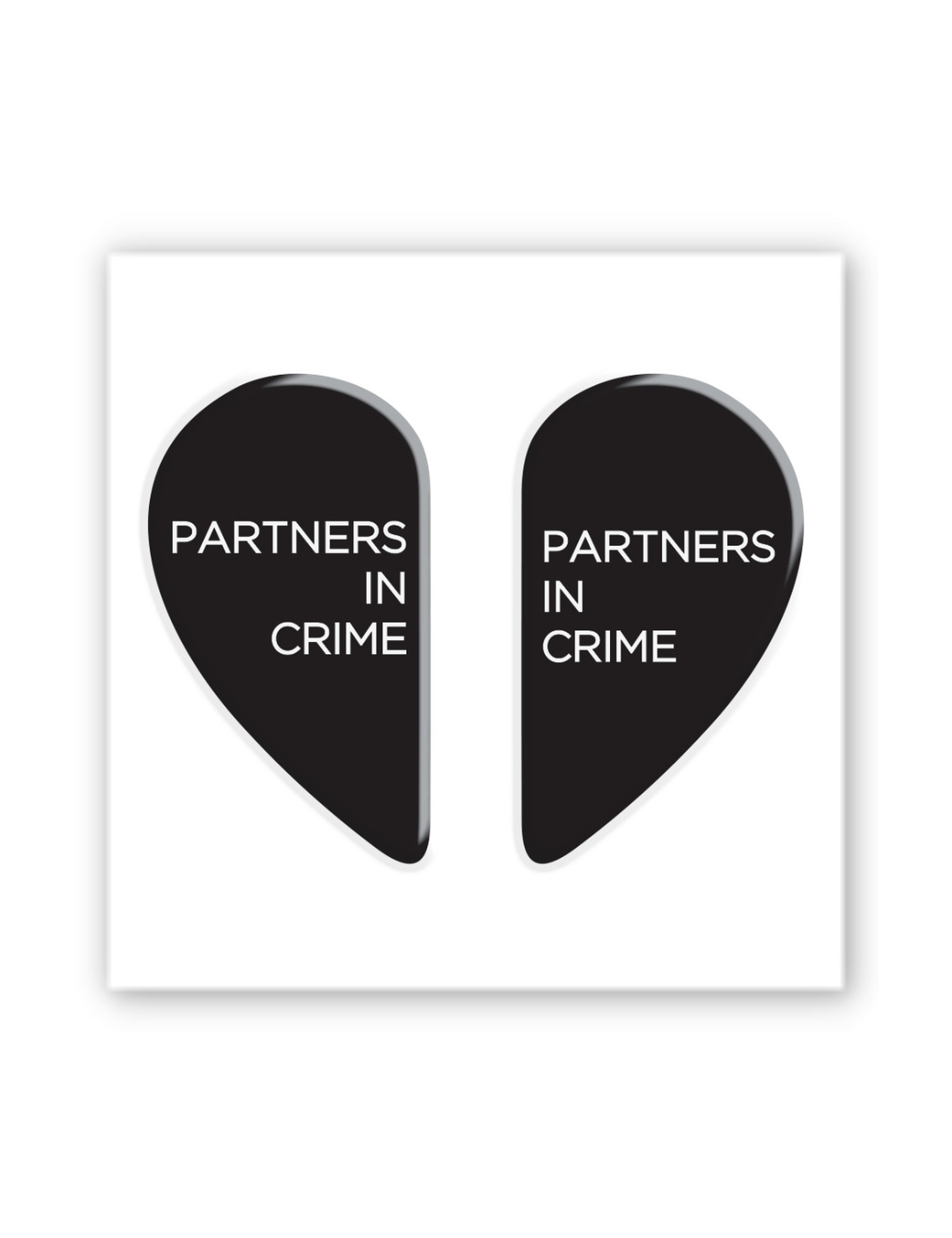 Картинка Набір наліпок Partners in Crime