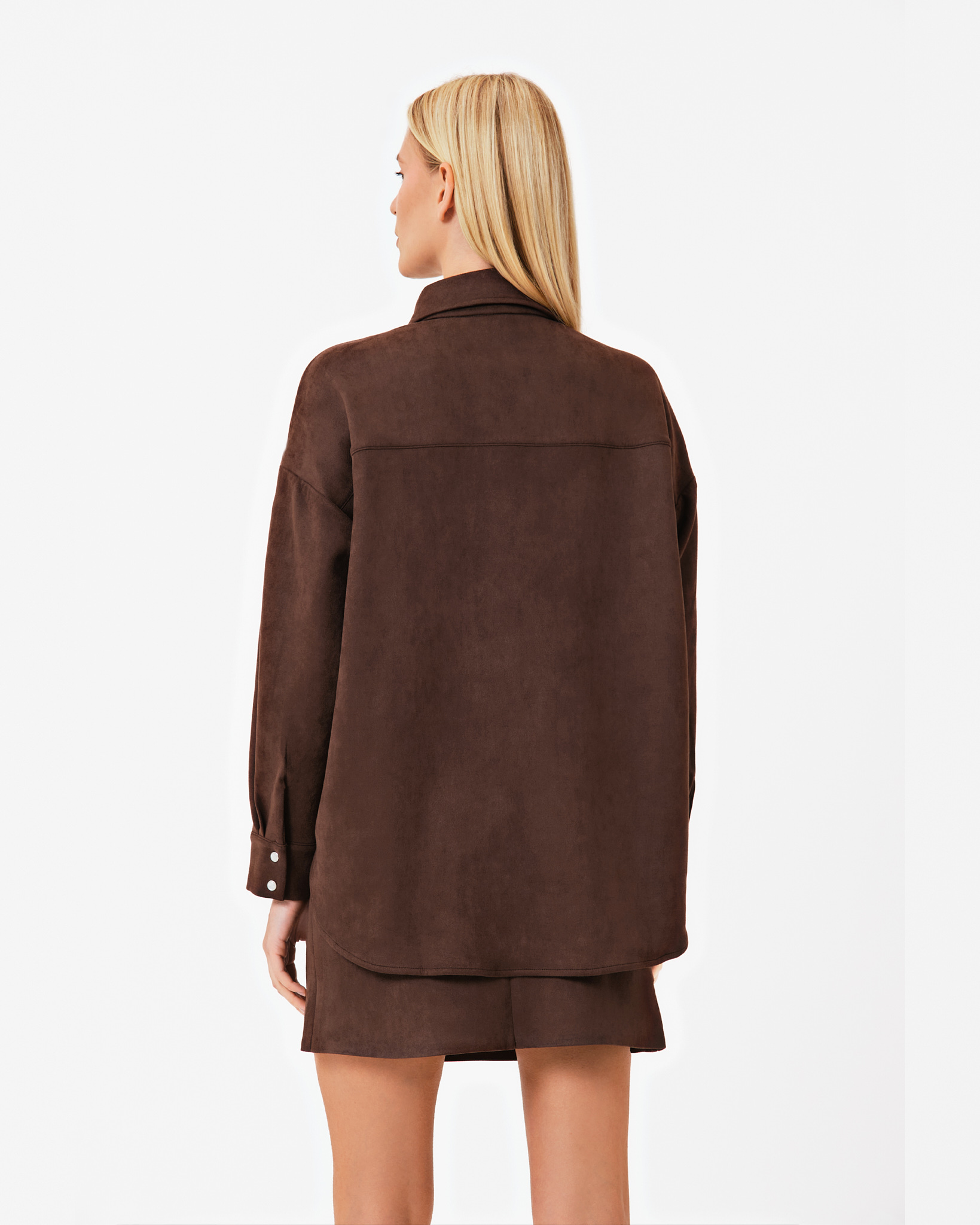 Картинка Сорочка темно-коричнева