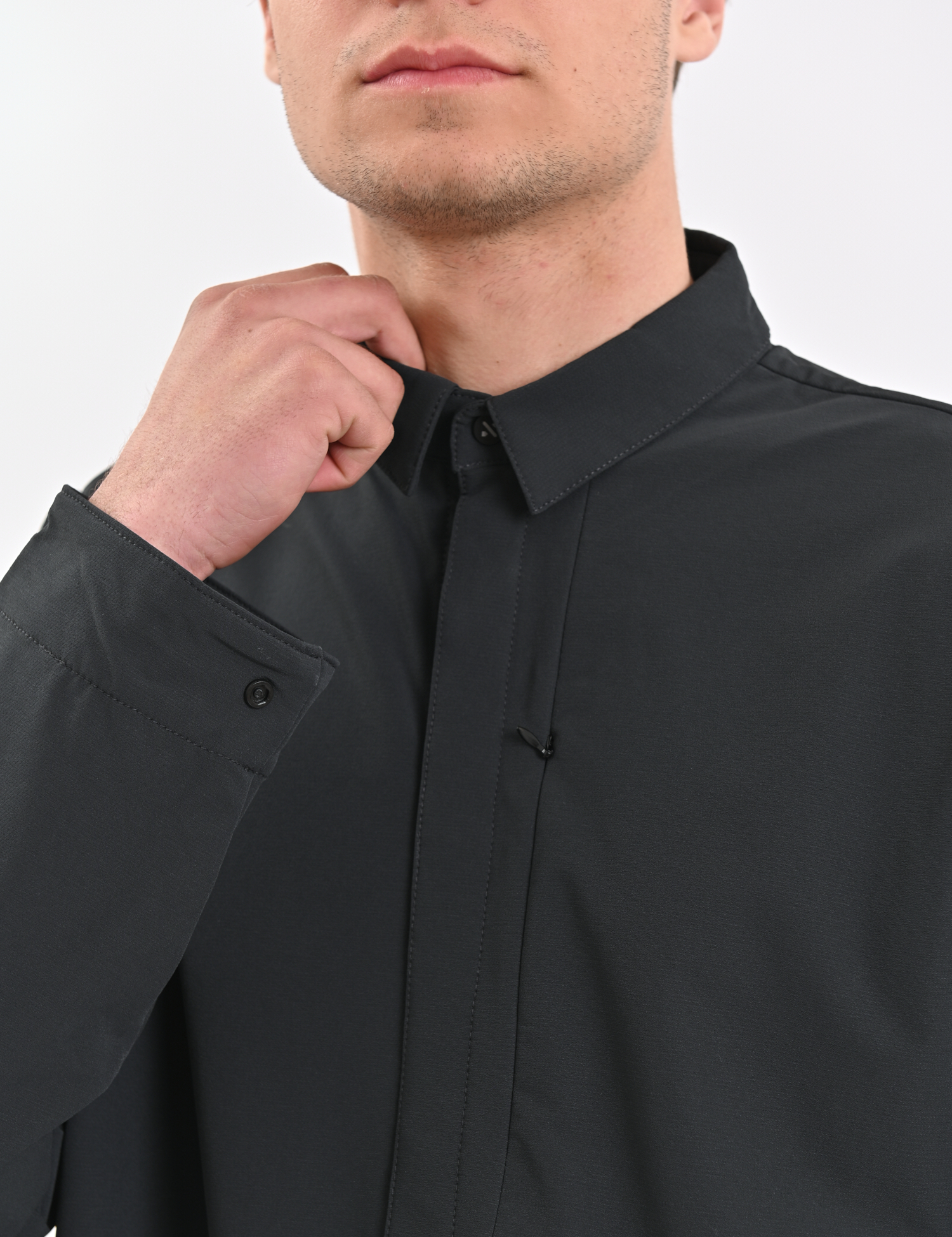 Картинка Сорочка темно-сіра