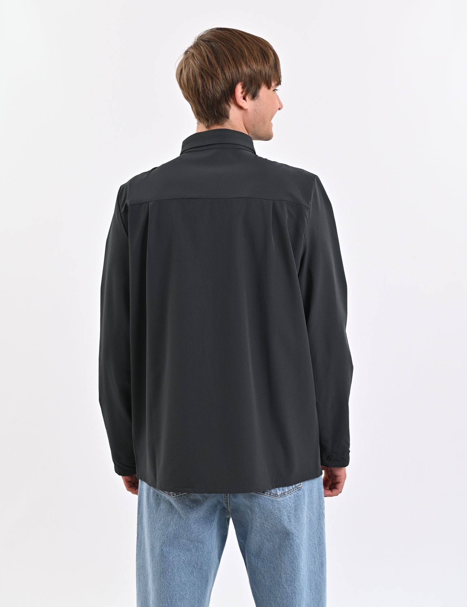 Картинка Сорочка темно-сіра