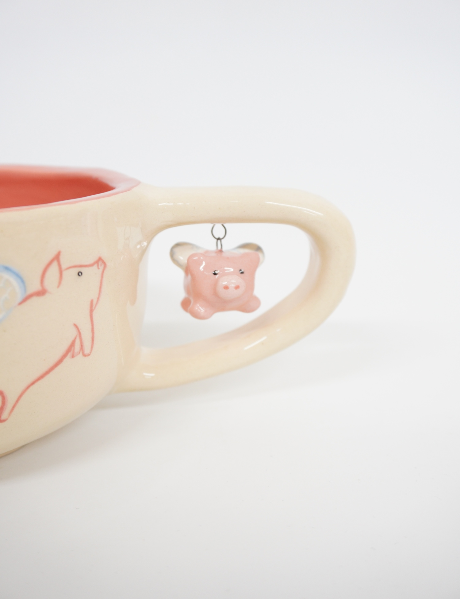 Картинка Чашка " Поросятко з крильцями"