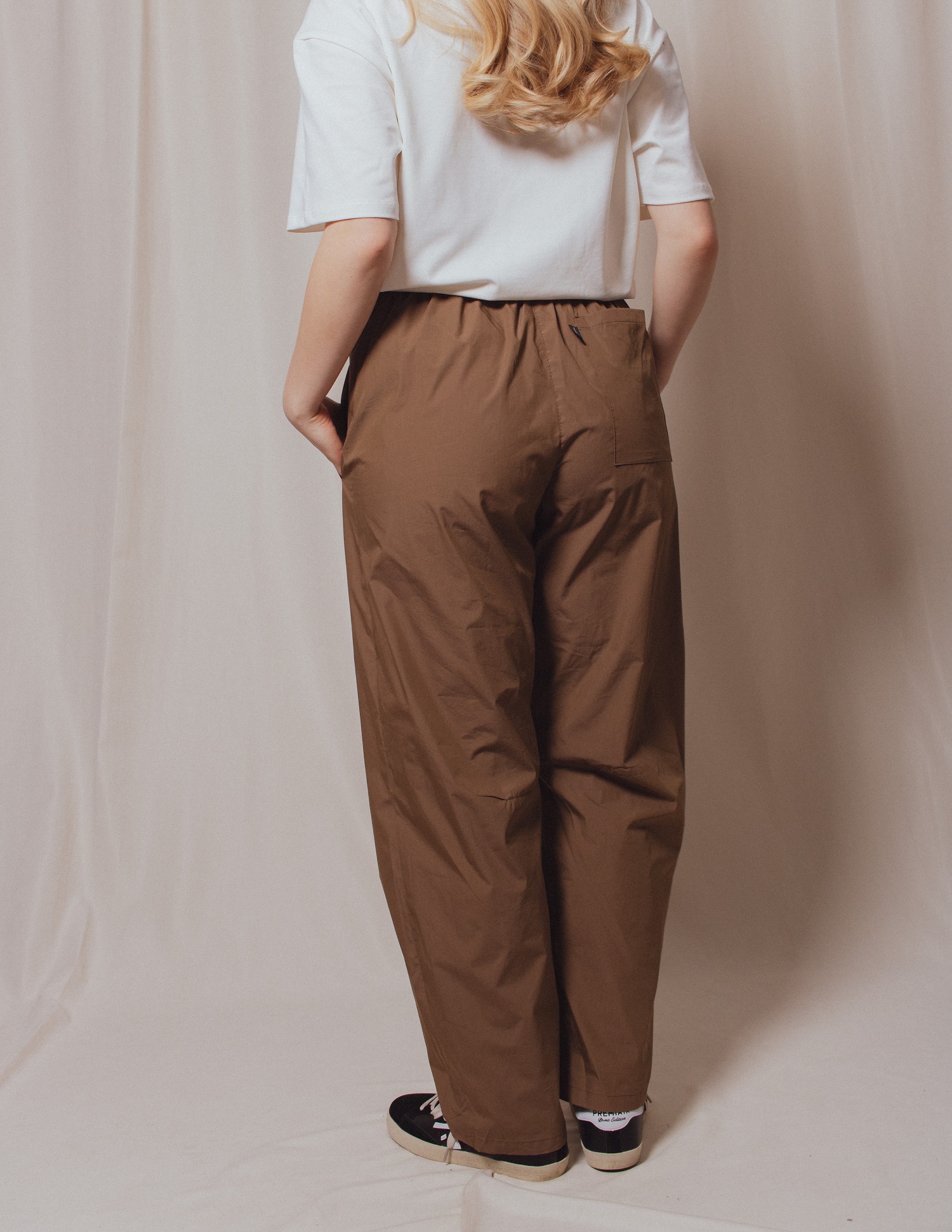 Картинка Штани балони бежеві