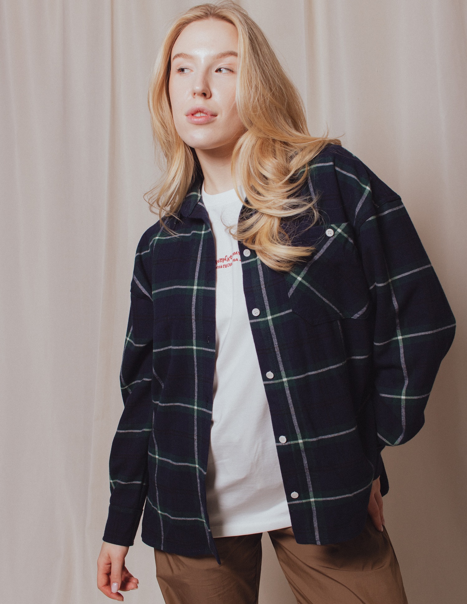 Картинка Картата жіноча сорочка