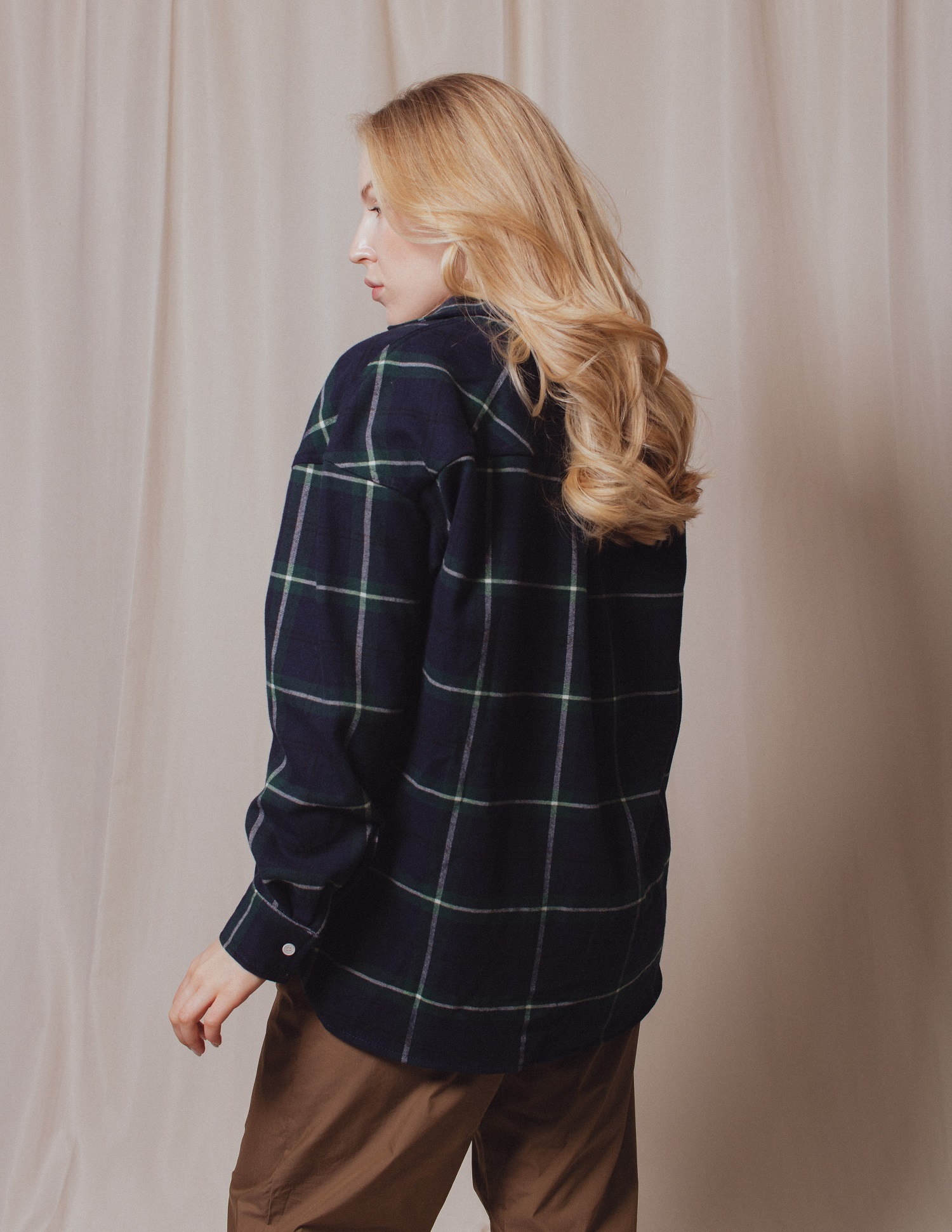 Картинка Картата жіноча сорочка