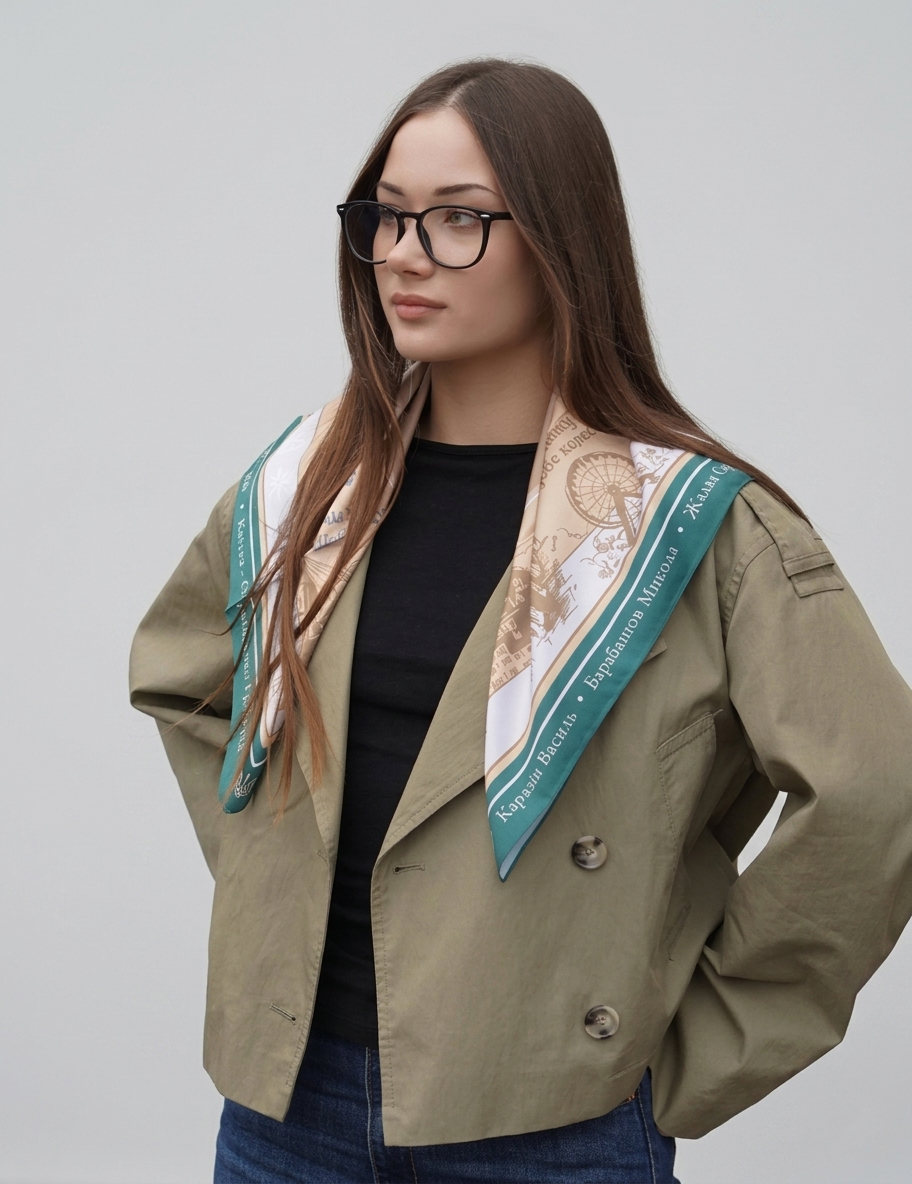 Картинка Дизайнерська хустка "Харкiв"