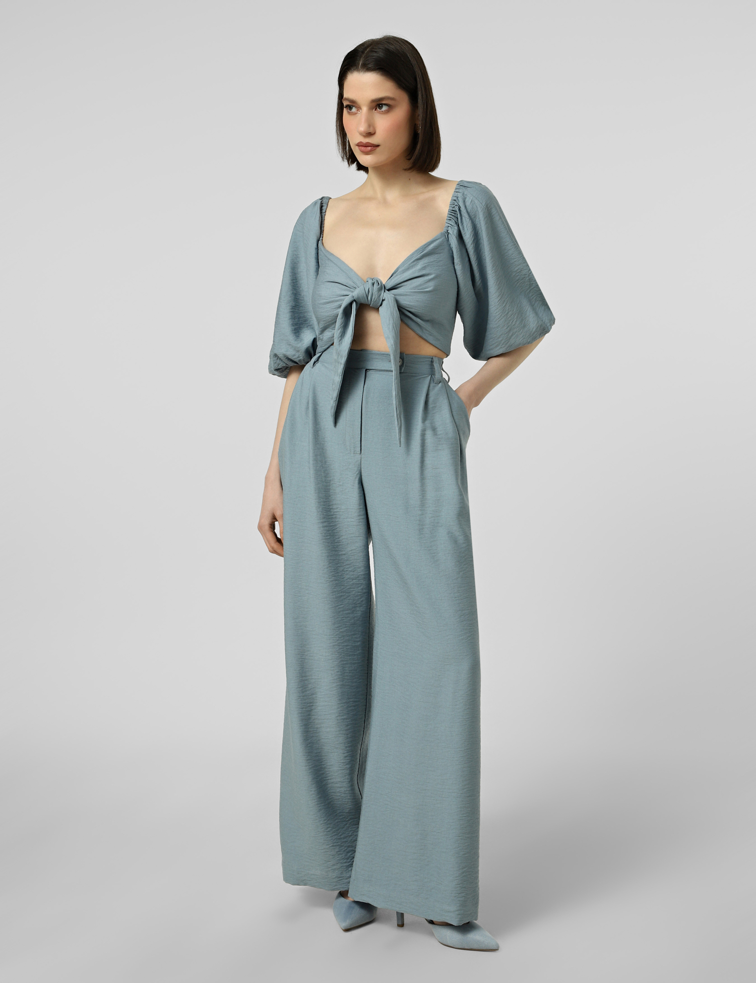 Картинка Брюки блакитні