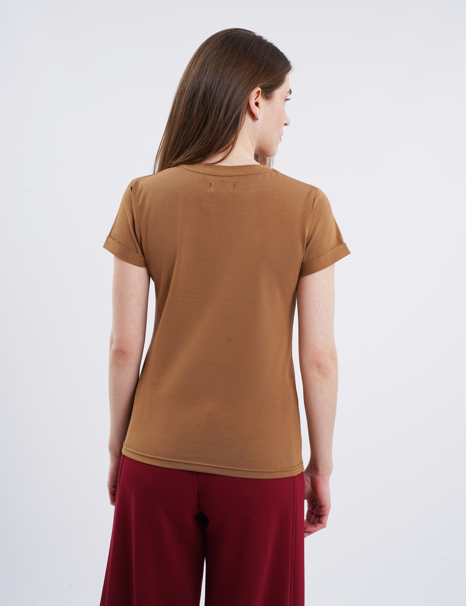 Картинка Футболка світло-коричнева