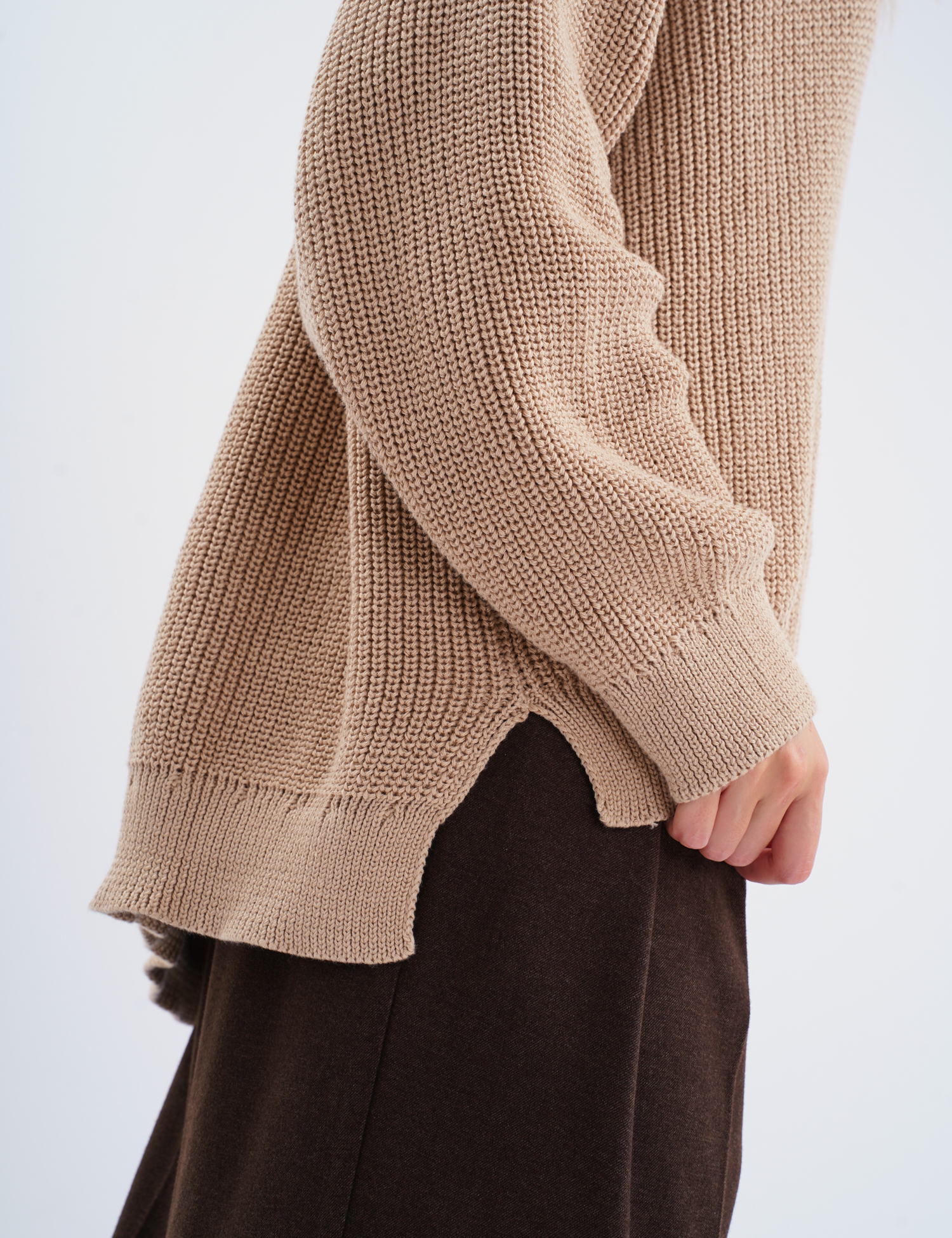 Картинка Светр oversize фактурної в'язки