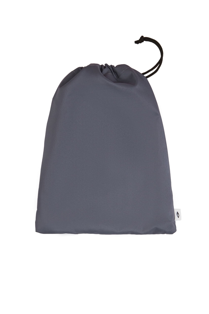 Картинка Захисний чохол для валіз ECO TRAVEL SMALL темно-сірий