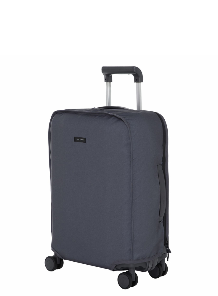 Картинка Захисний чохол для валіз ECO TRAVEL SMALL темно-сірий