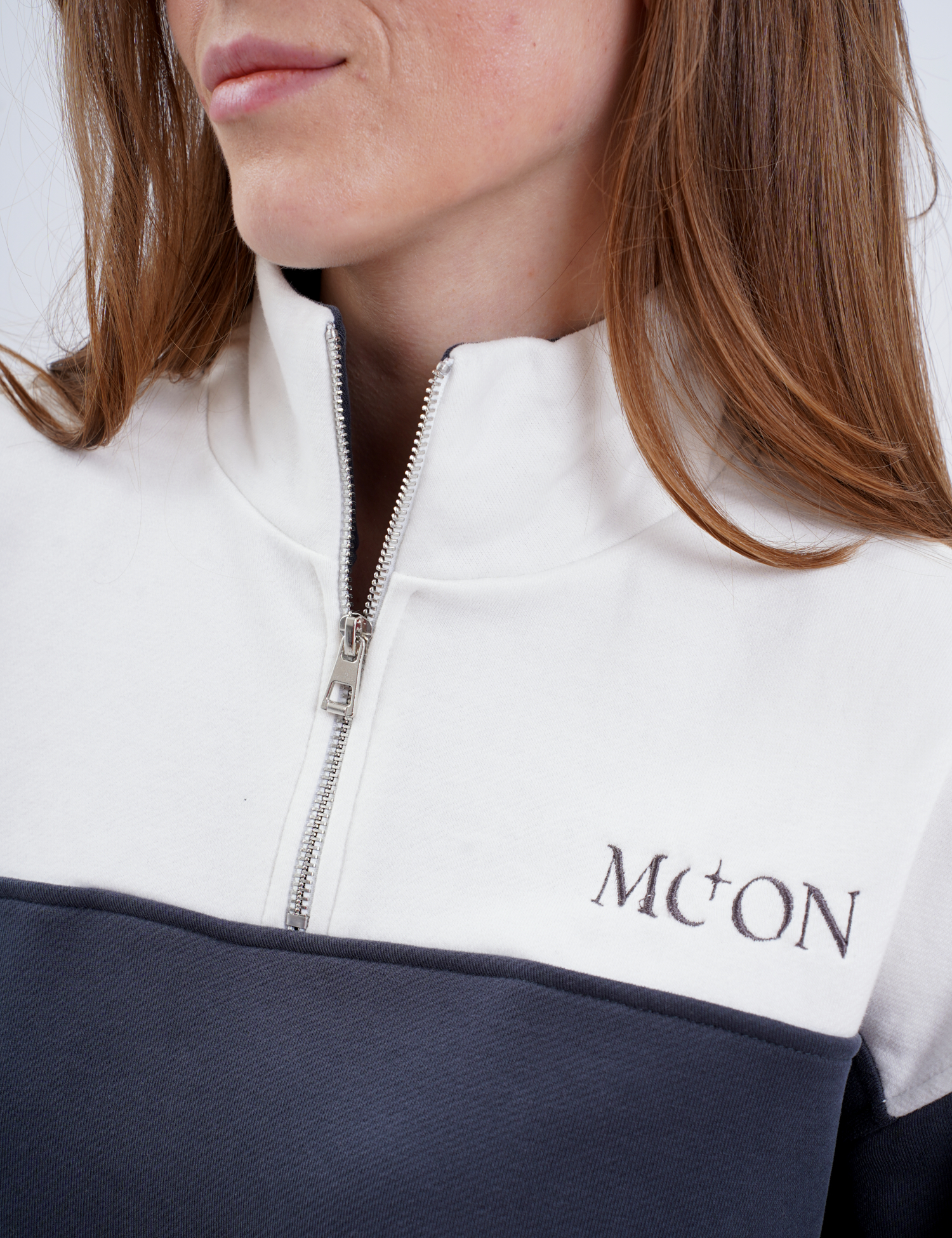 Картинка Трикотажний костюм зі світшотом на блискавці