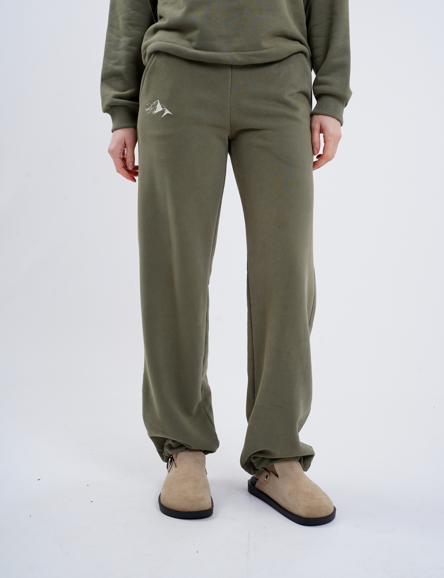 Картинка Трикотажний костюм зі світшотом на блискавці