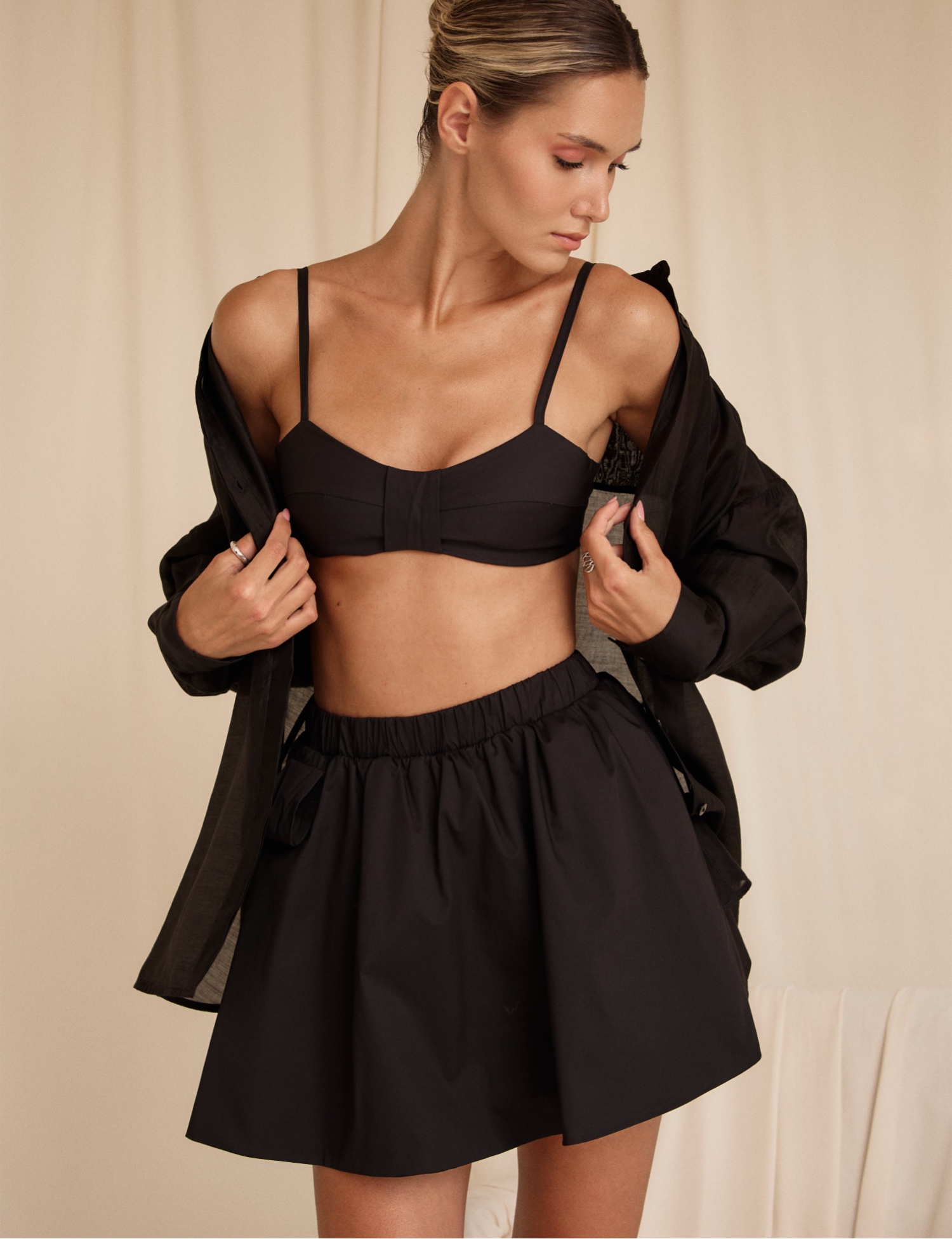 Картинка Спідниця чорна