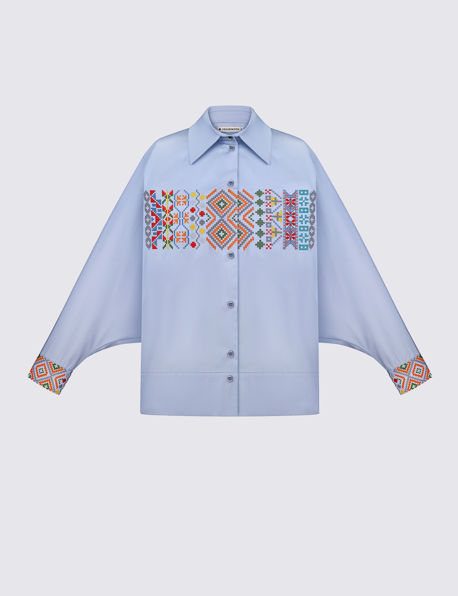 Картинка Вишиванка блакитна