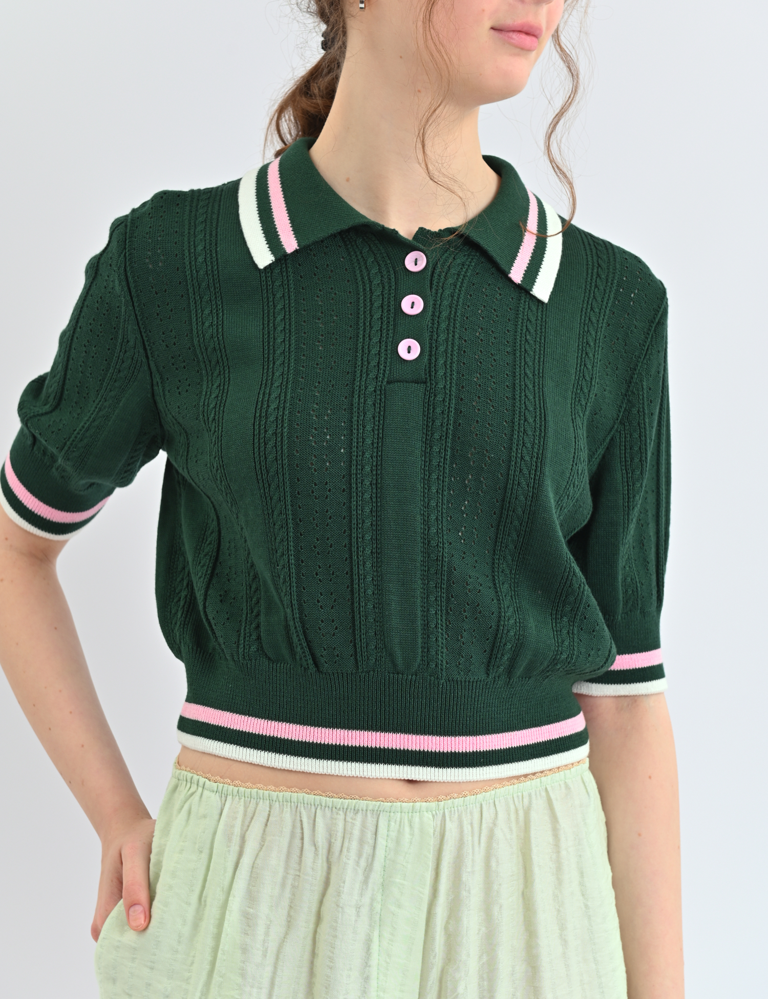 Картинка Поло темно-зелене