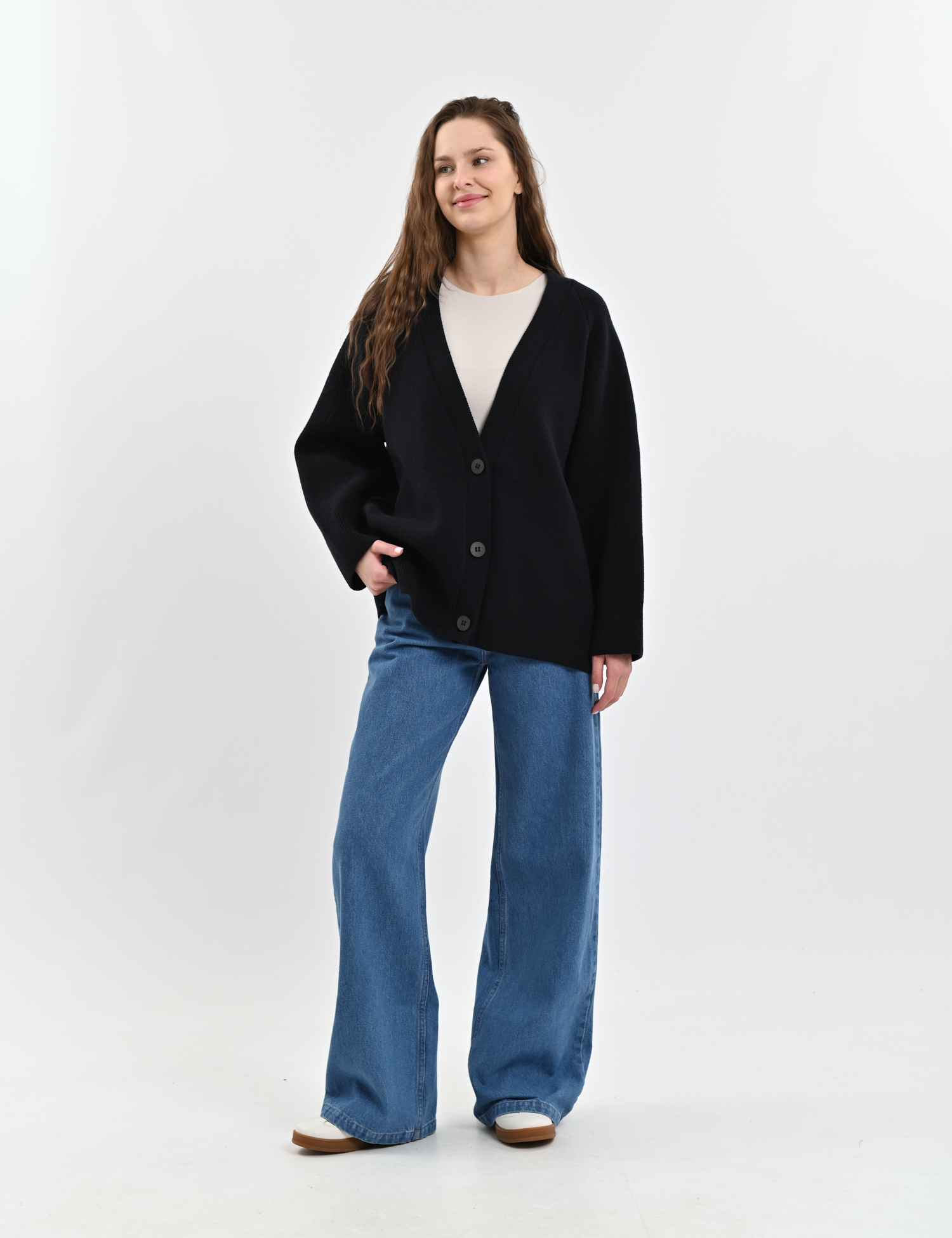 Картинка Кардиган темно-синій