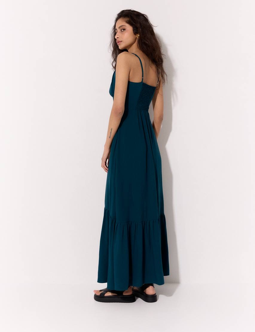 Картинка Сукня темно-зелена