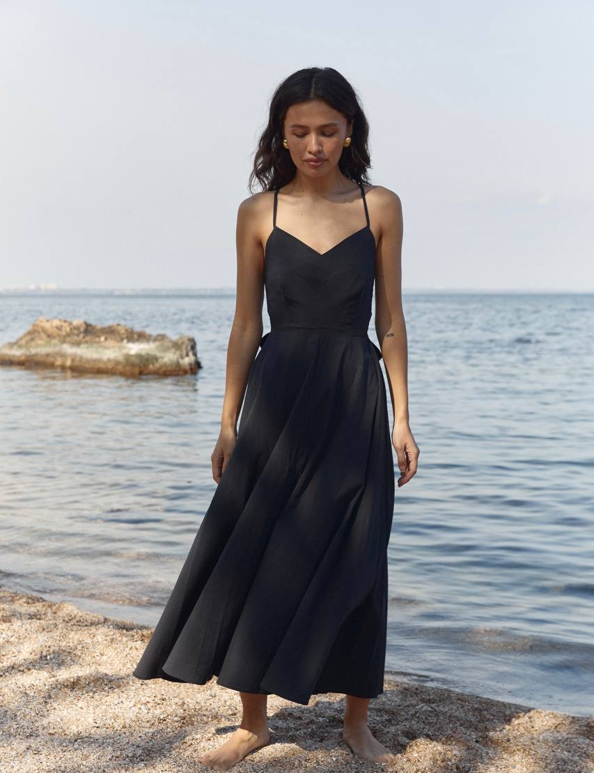 Картинка Сарафан чорний