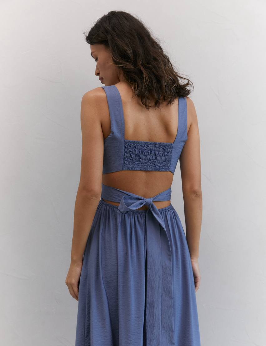 Картинка Сарафан синій