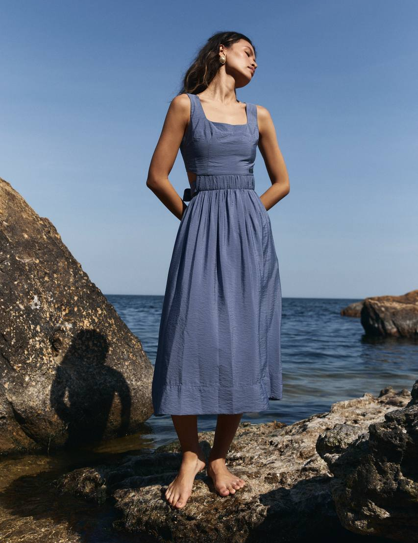 Картинка Сарафан синій