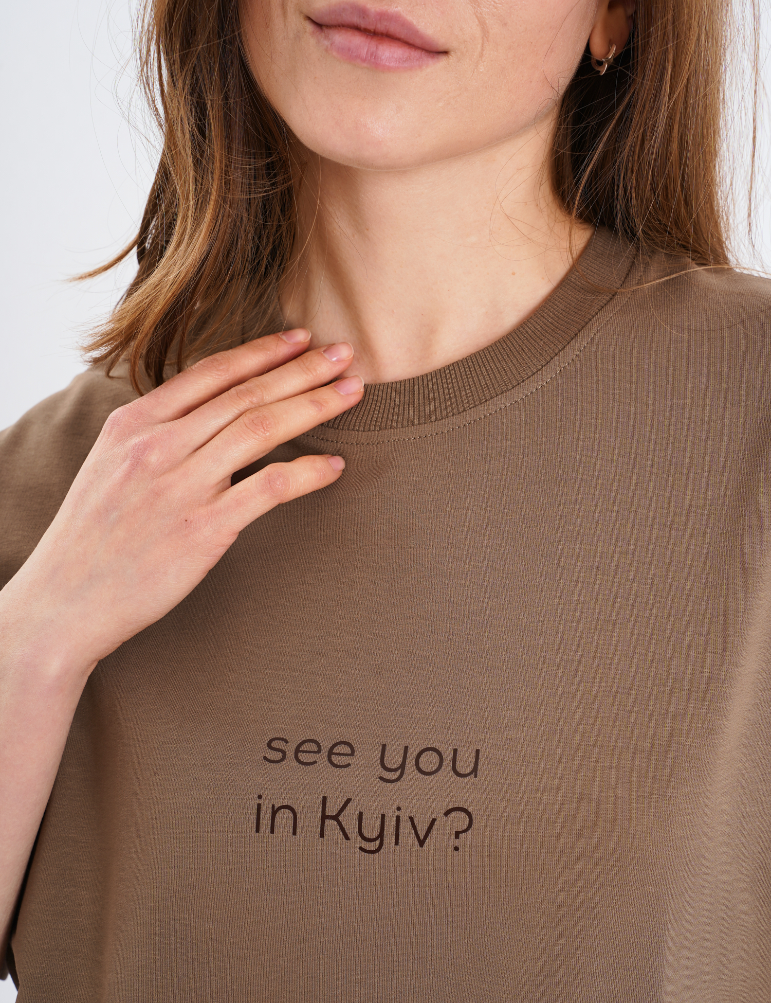 Картинка Футболка коричнева 