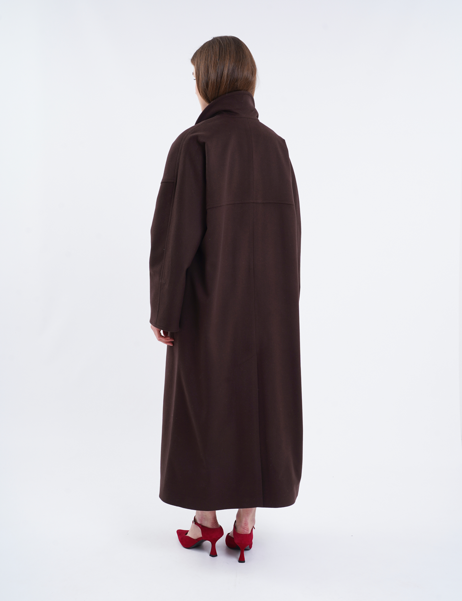 Картинка Пальто коричневе