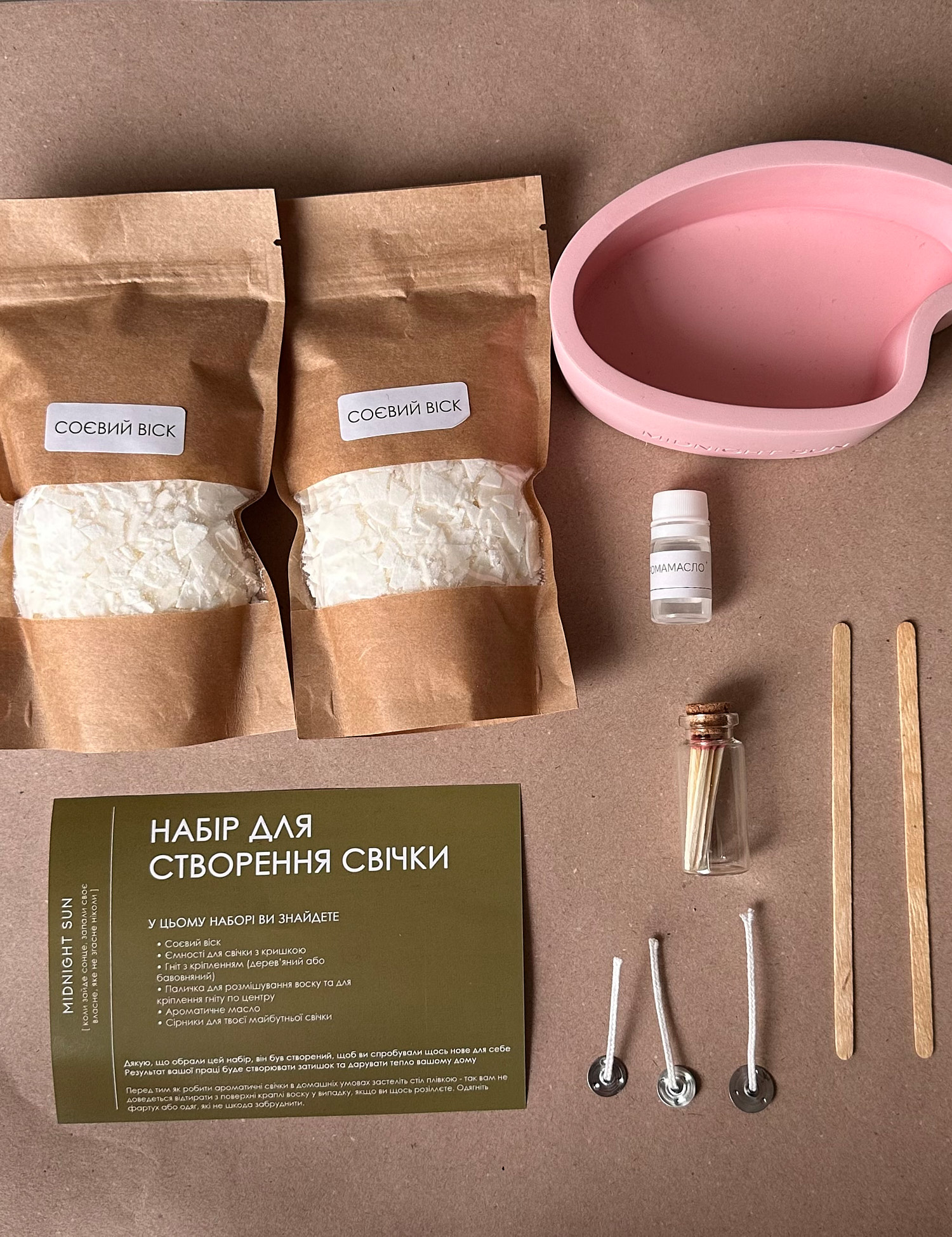Картинка Набір для створення свічок