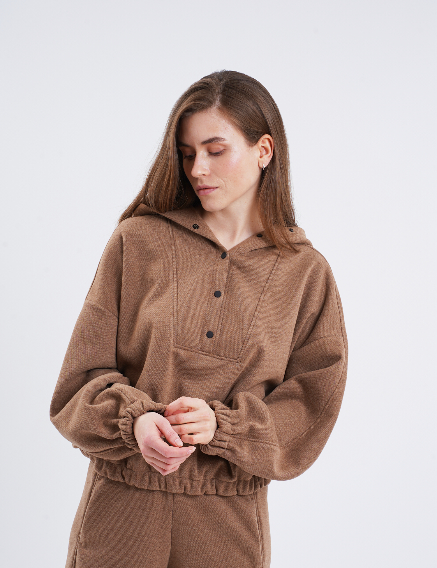 Картинка Худі світло-коричневе