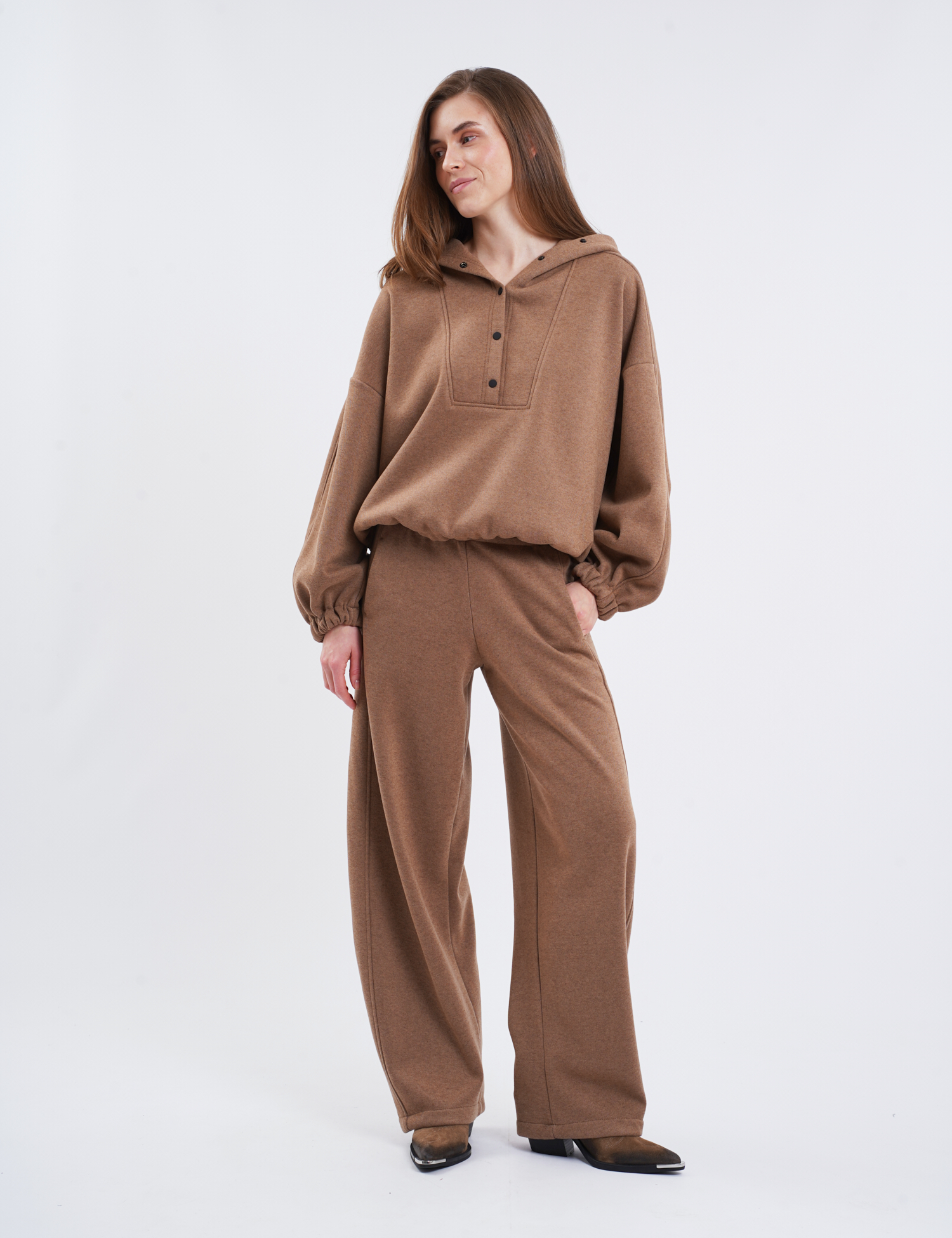 Картинка Худі світло-коричневе