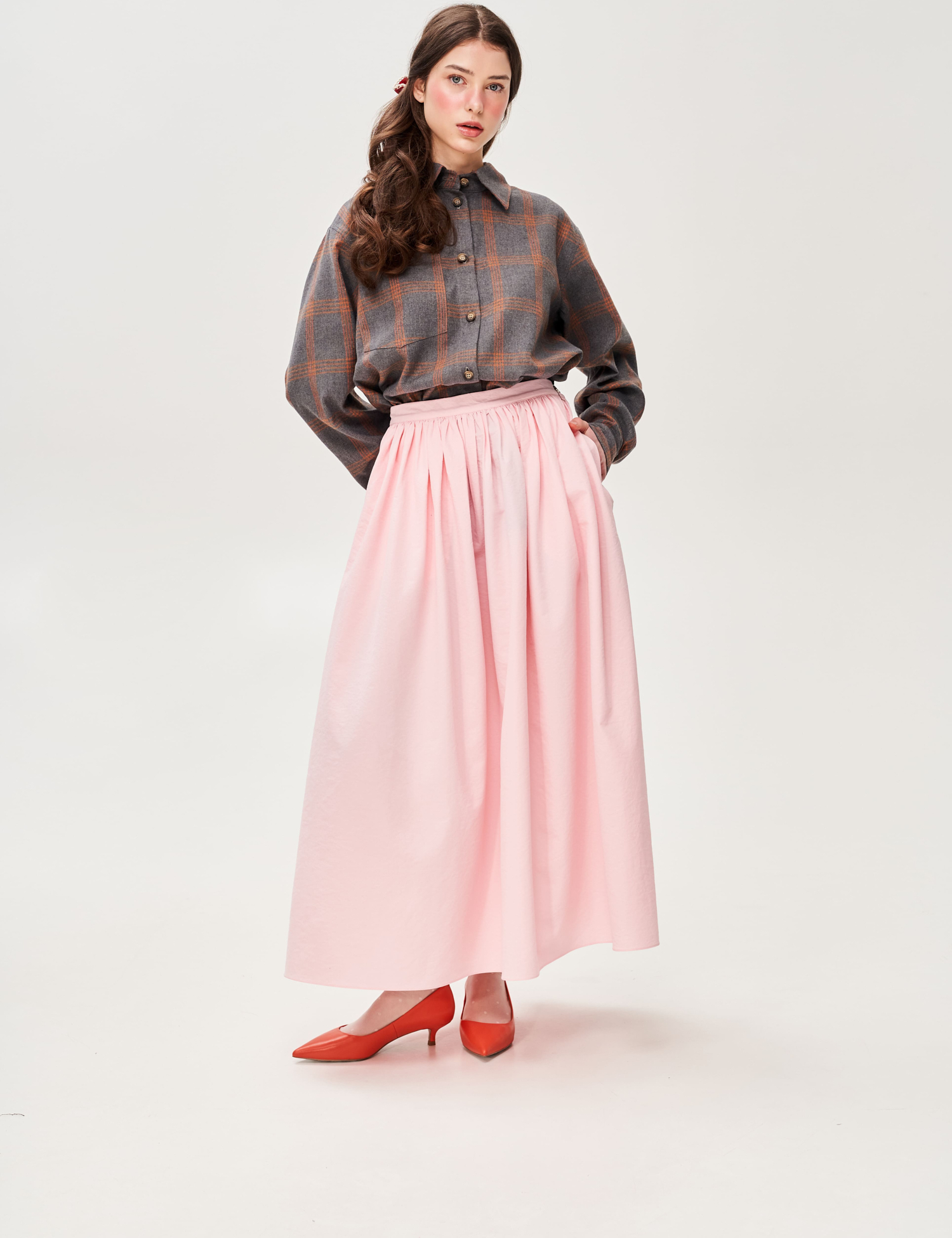 Картинка Спідниця "Тюльпан" рожева