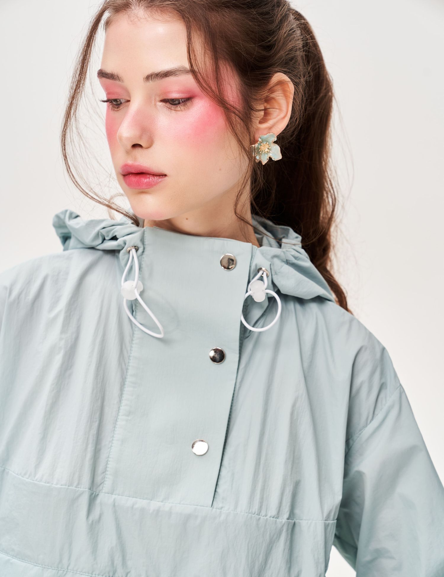 Картинка Анорак "Парашутка" м'ятний