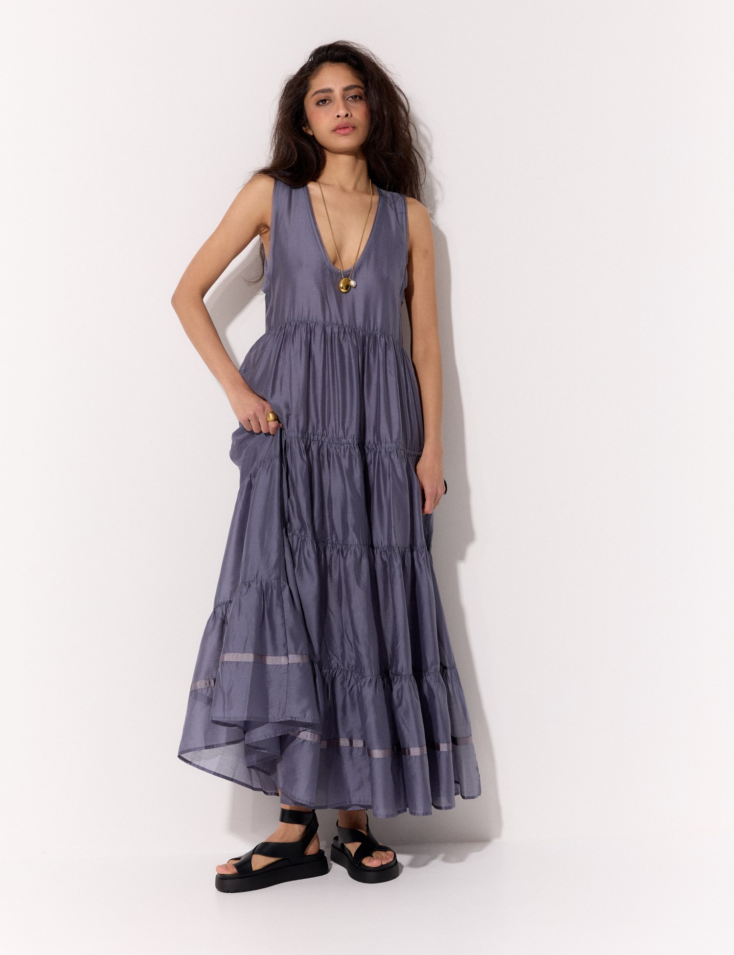 Картинка Сукня синій