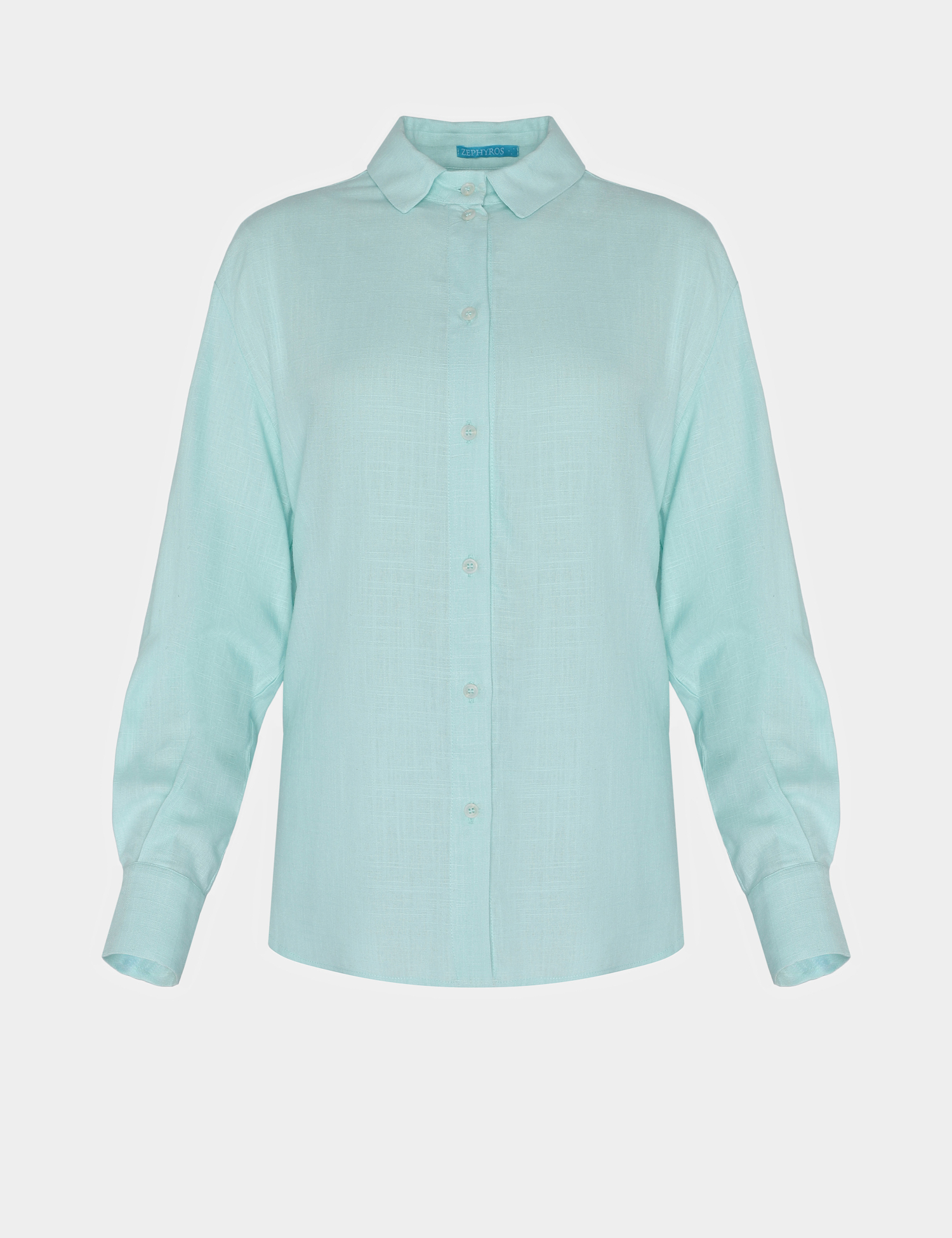 Картинка Лляна сорочка кольору Тіффані