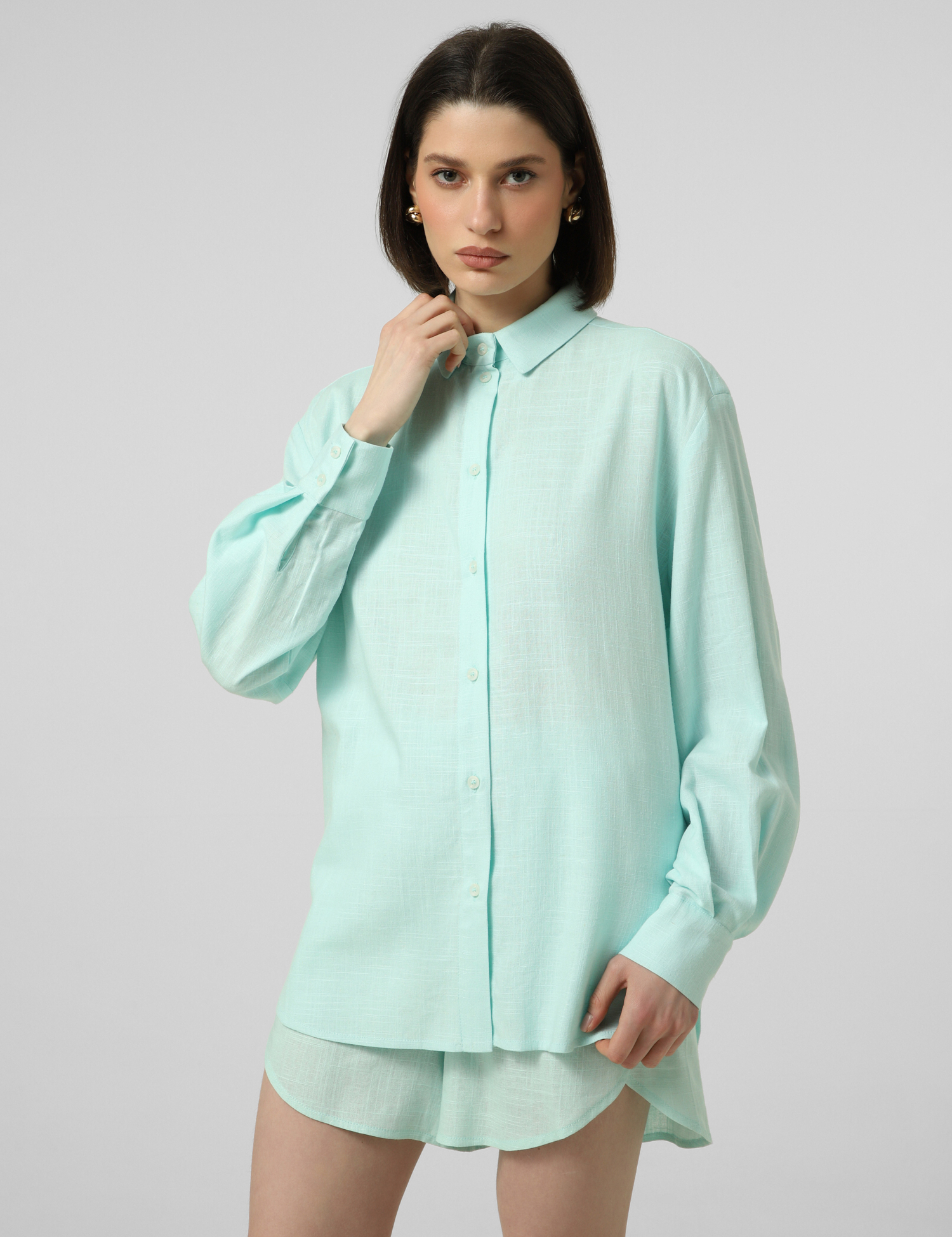 Картинка Лляні шорти Тіффані