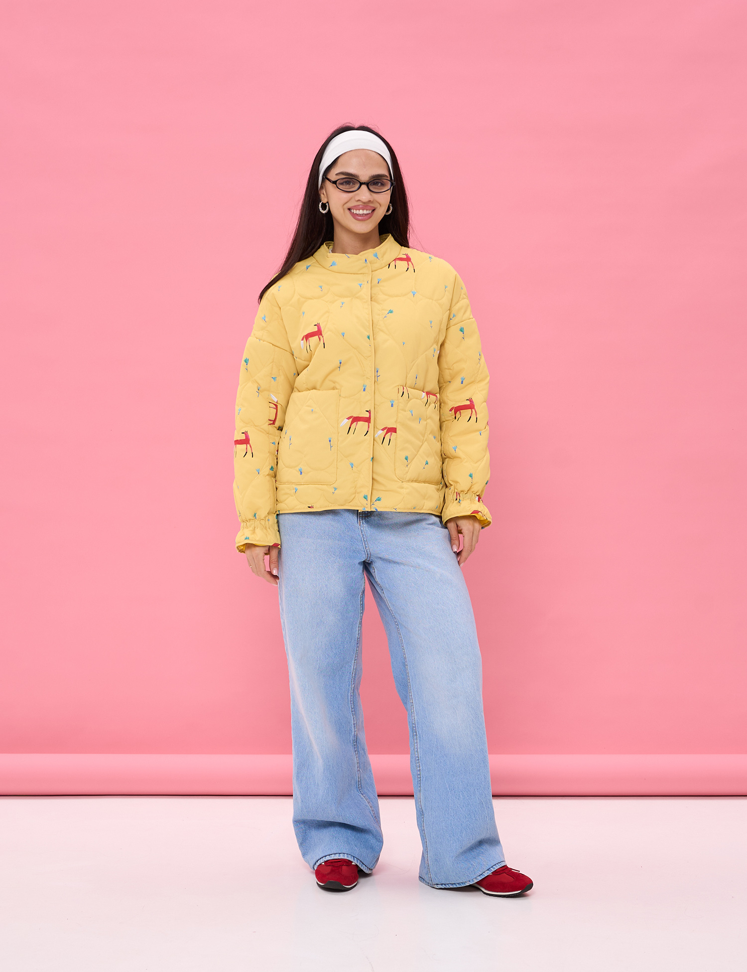 Картинка Куртка в насиченому жовтому кольорі