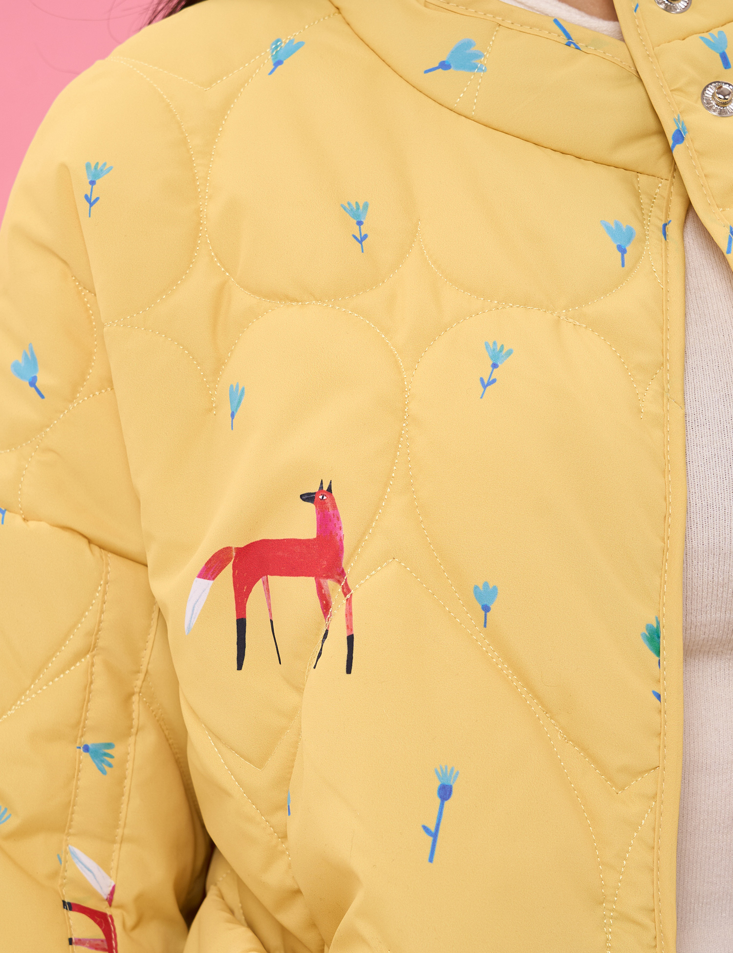 Картинка Куртка в насиченому жовтому кольорі