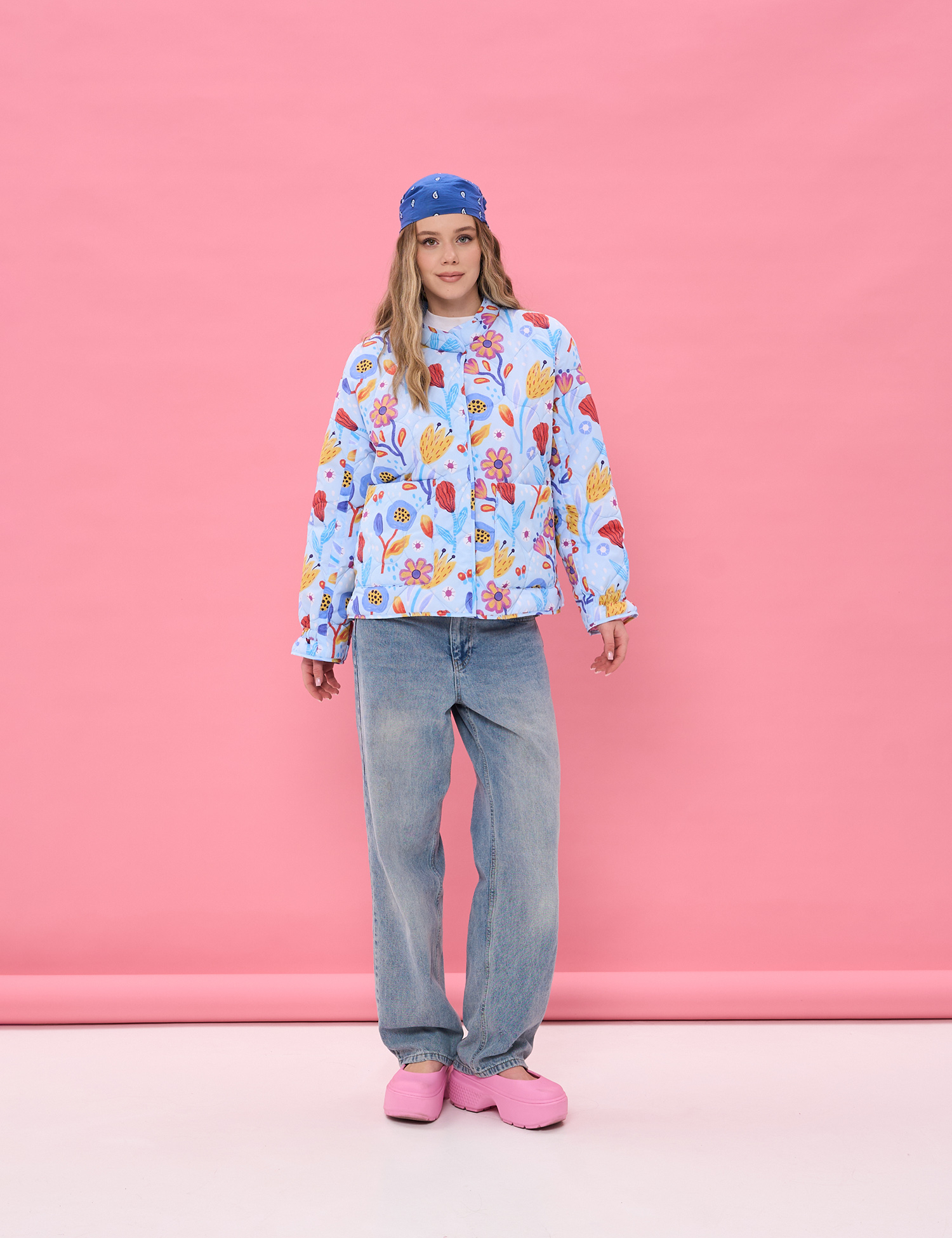 Картинка Куртка у світло‑блакитному кольорі