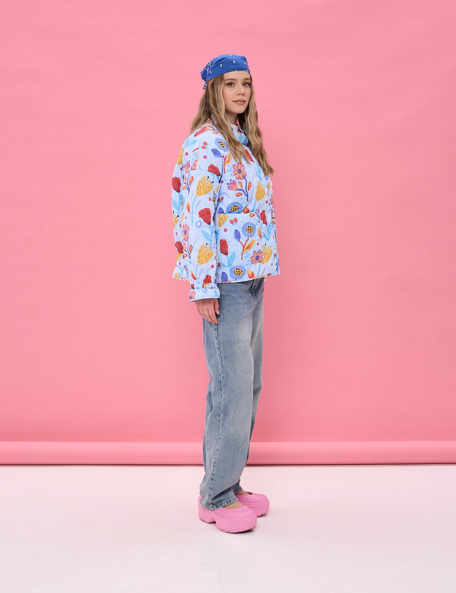 Картинка Куртка у світло‑блакитному кольорі