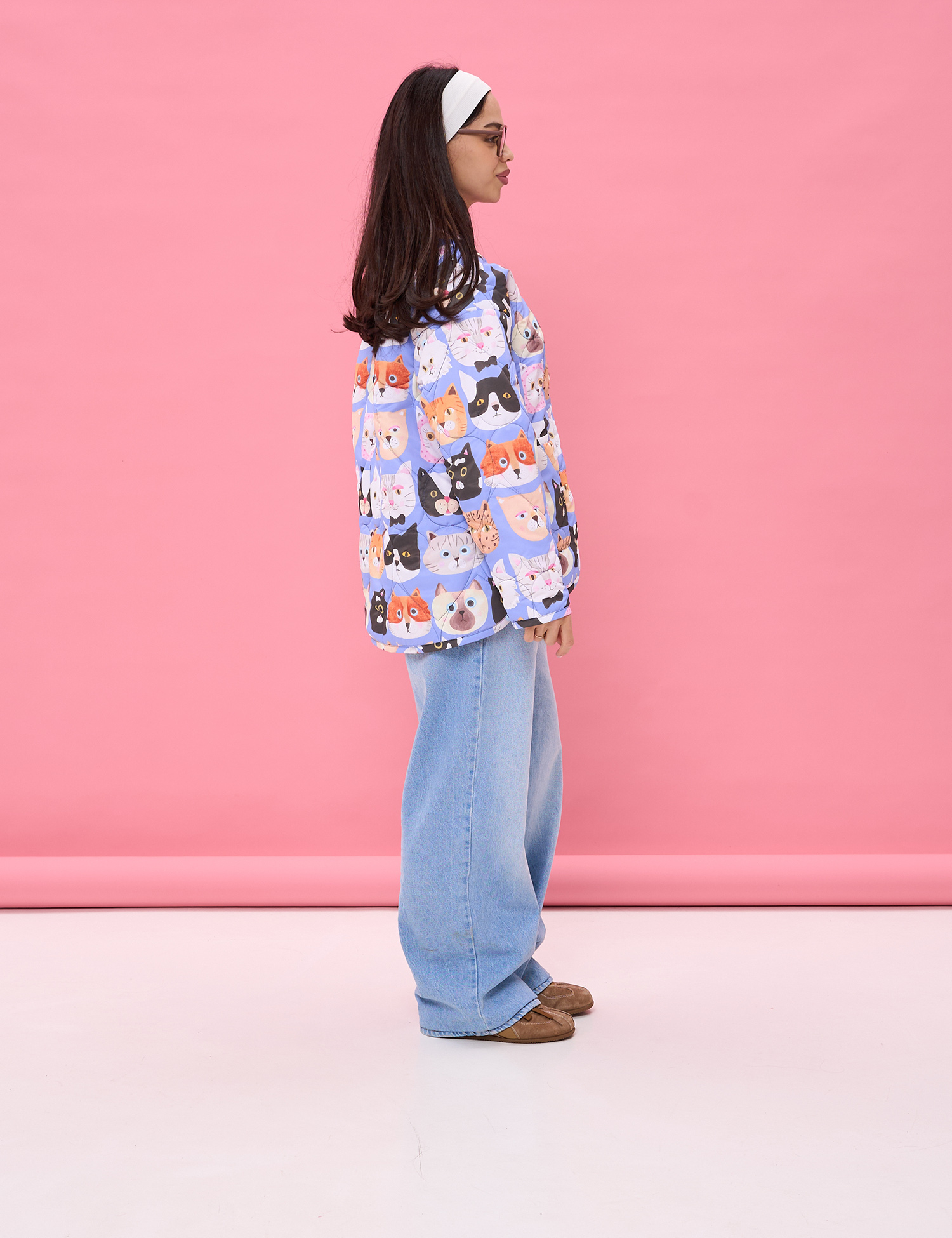 Картинка Куртка у світло‑бузково‑блакитній гамі