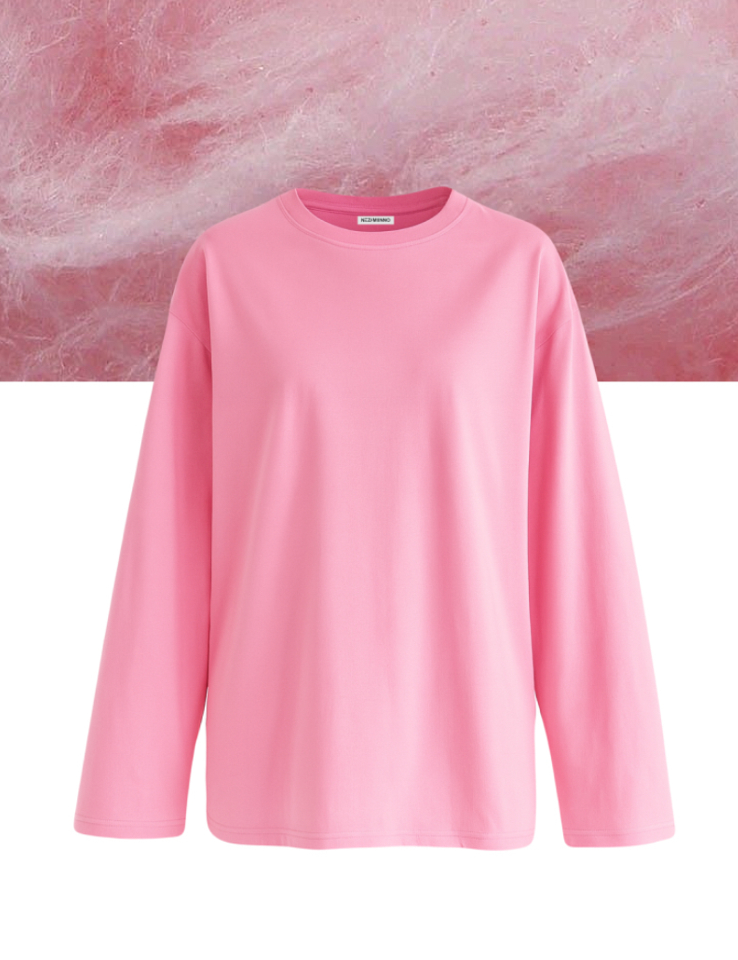 Картинка Лонгслів рожевий