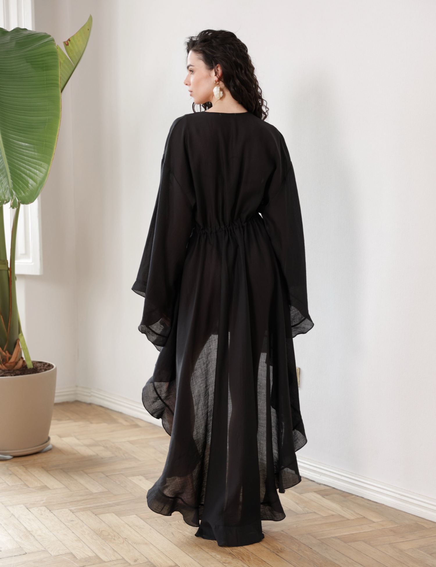 Картинка Сукня - Кімоно ISLA чорне