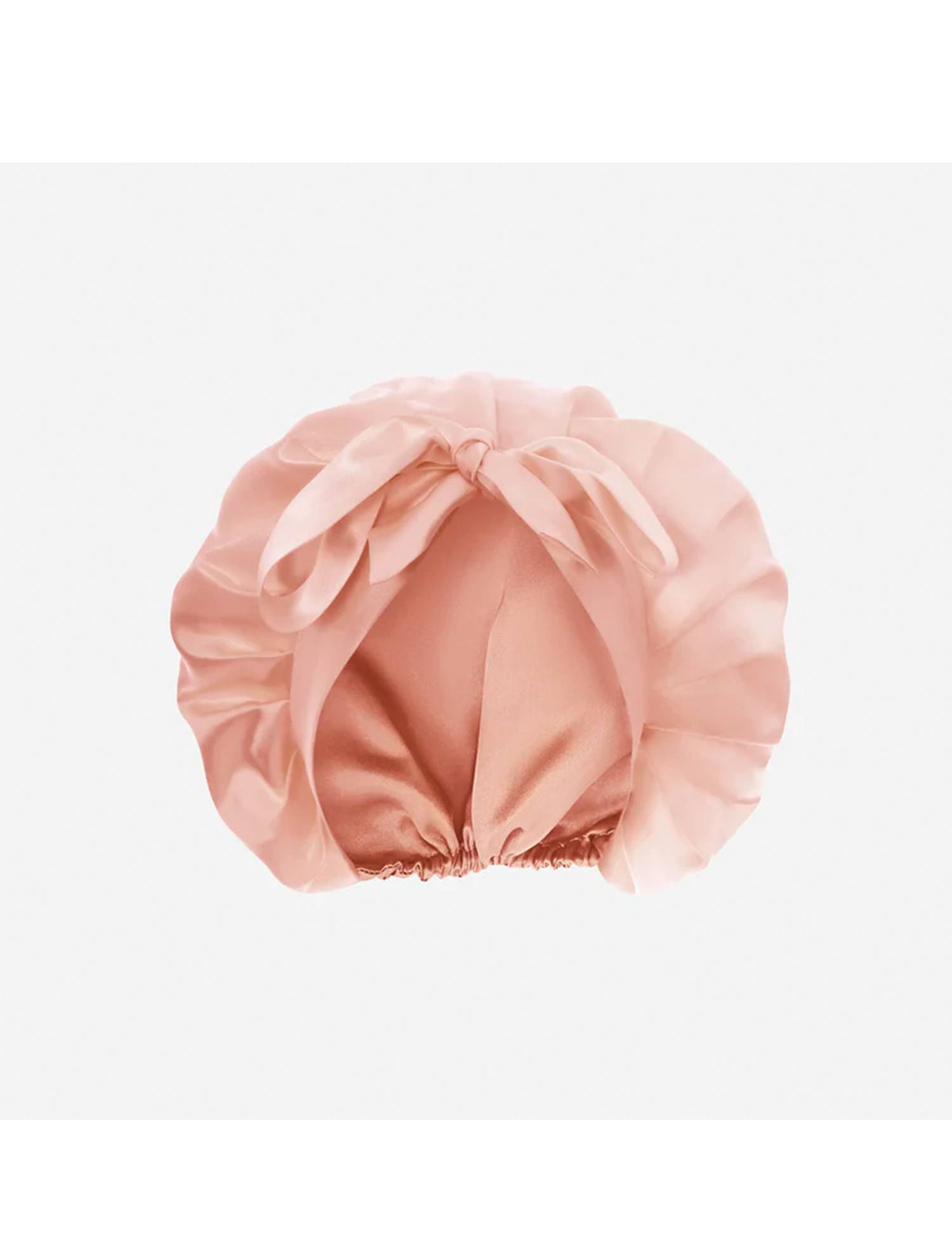 Картинка Шовкова нічна шапочка рожева