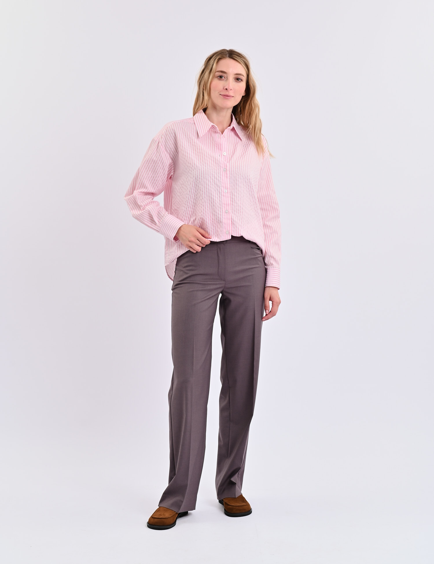 Картинка Брюки фіолетові