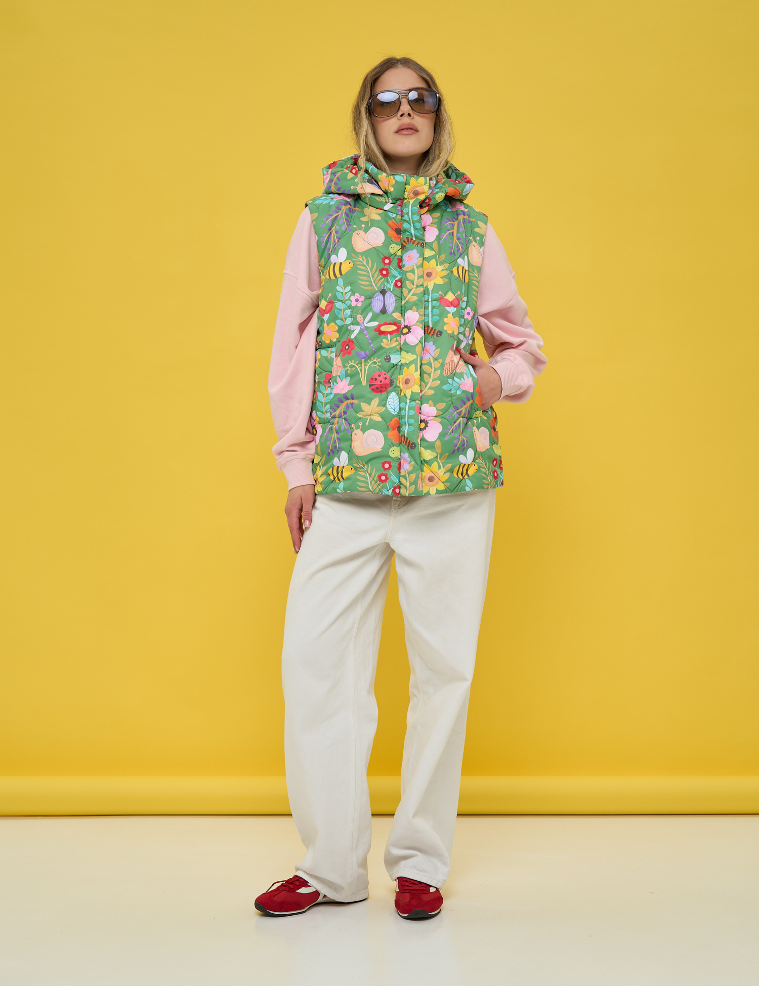 Картинка Жилет зелений