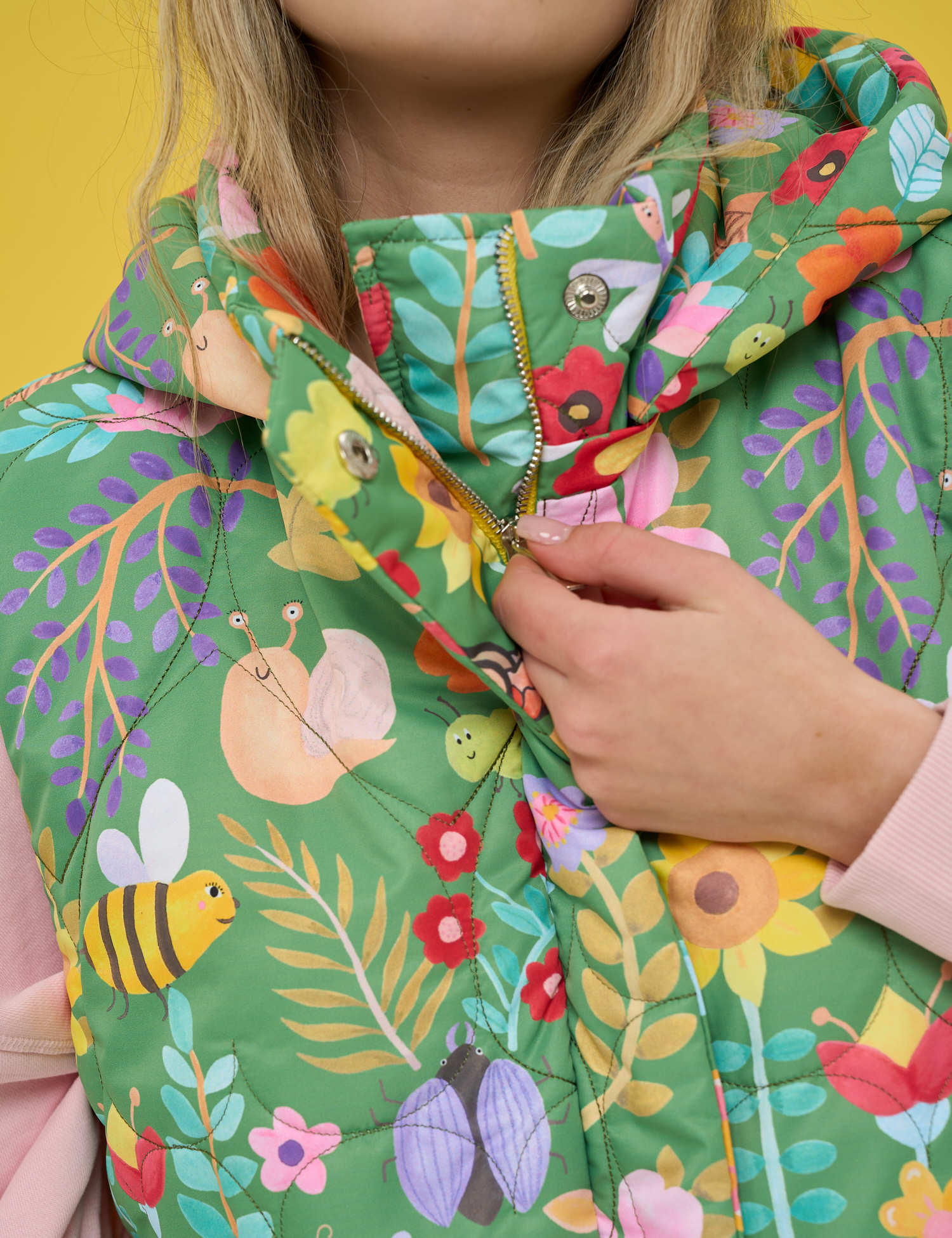 Картинка Жилет зелений