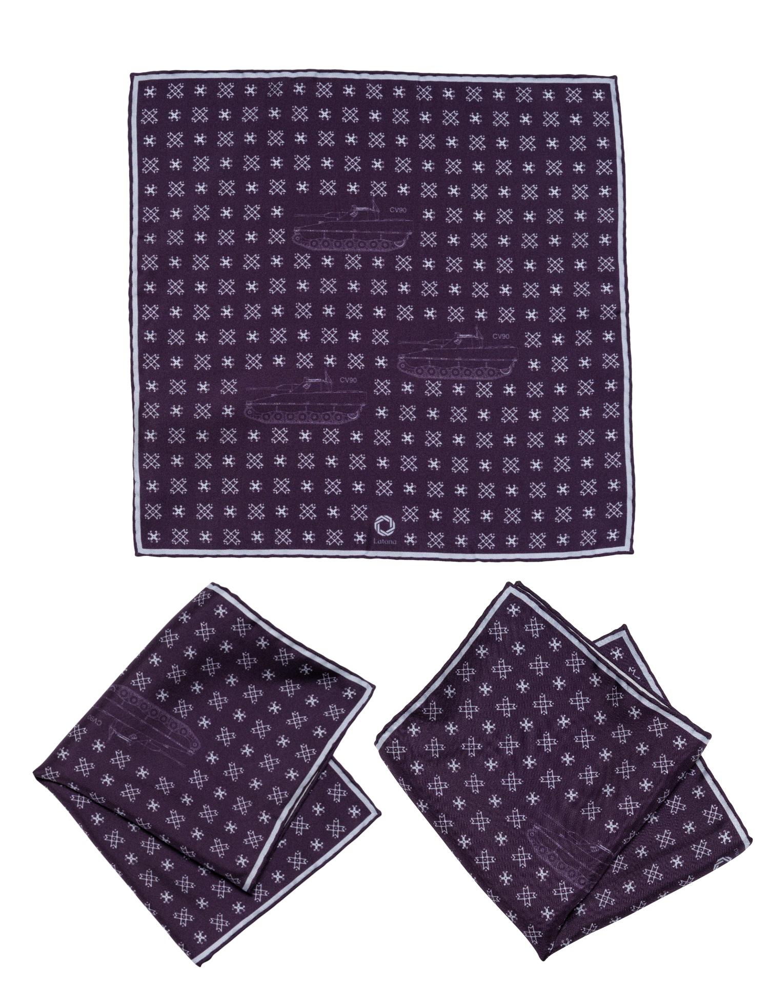 Картинка Шовкова хустина паше «CV90»