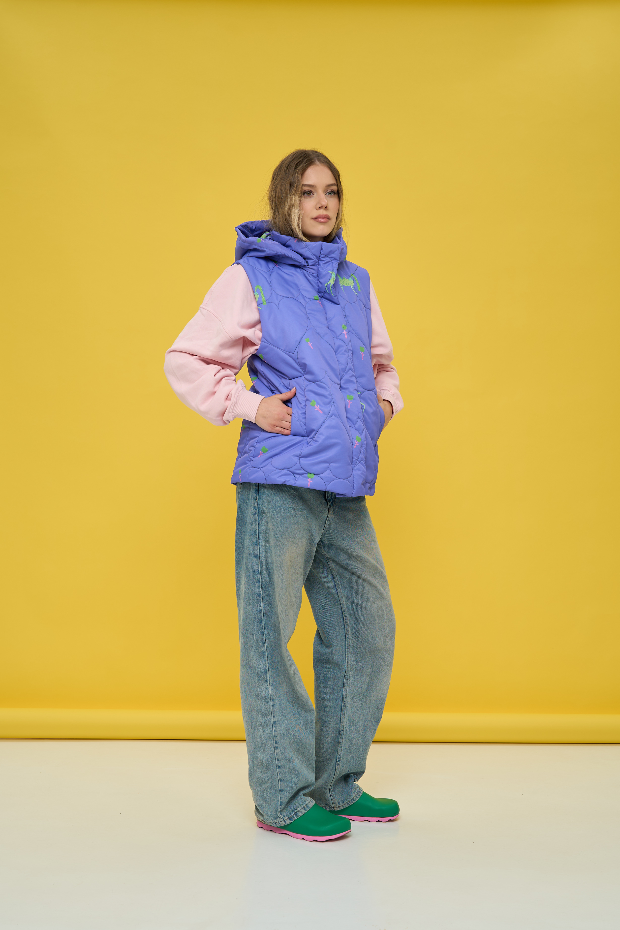 Картинка Жилет фіолетовий